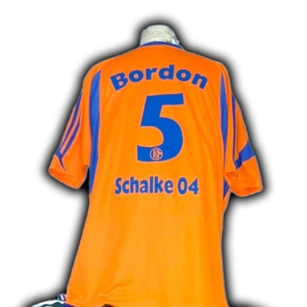 Adidas Fc Schalke 2003 2004 2005 Away trikot Maglia maillot Size US XL / EU 56 / 4 - 2 Thumbnail