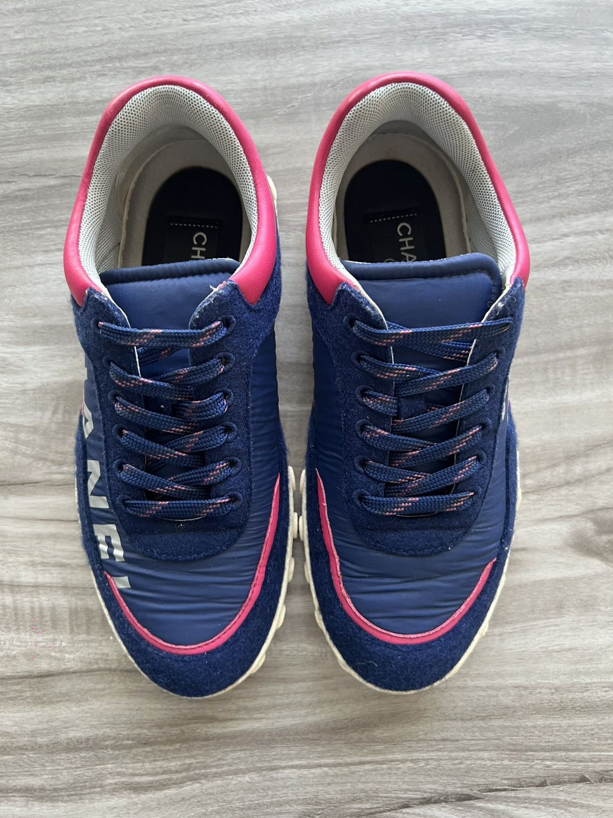 Chanel CHANEL 18k Interlocking CC Sneaker Size 6.5 Women’s (EU 37) Size US 6.5 / IT 36.5 - 5 Thumbnail