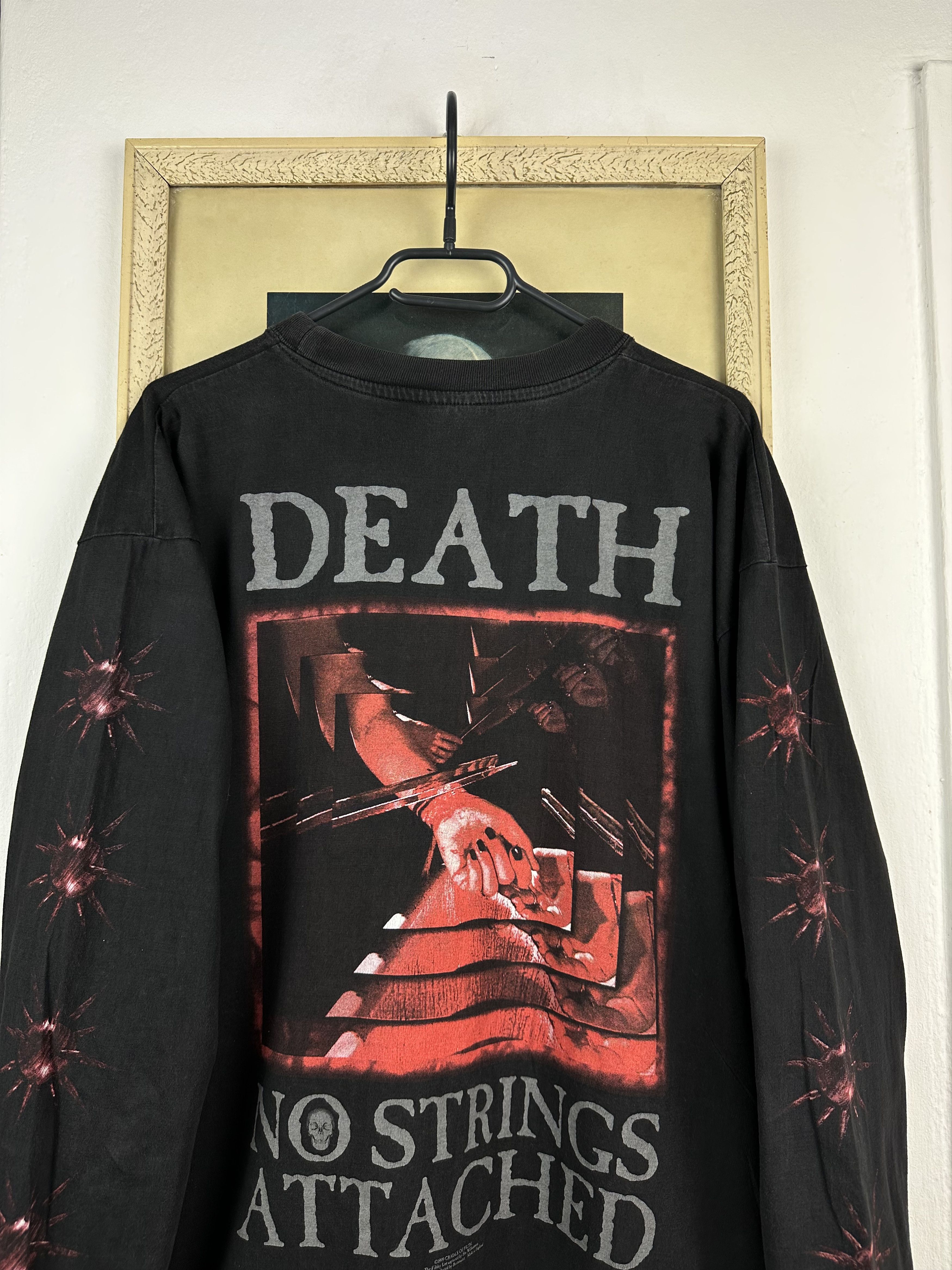 Band Tees × Vintage Vintage Cradle Of Filth No Strings Attached Long Sleeve Tee Size US XL / EU 56 / 4 - 2 Thumbnail