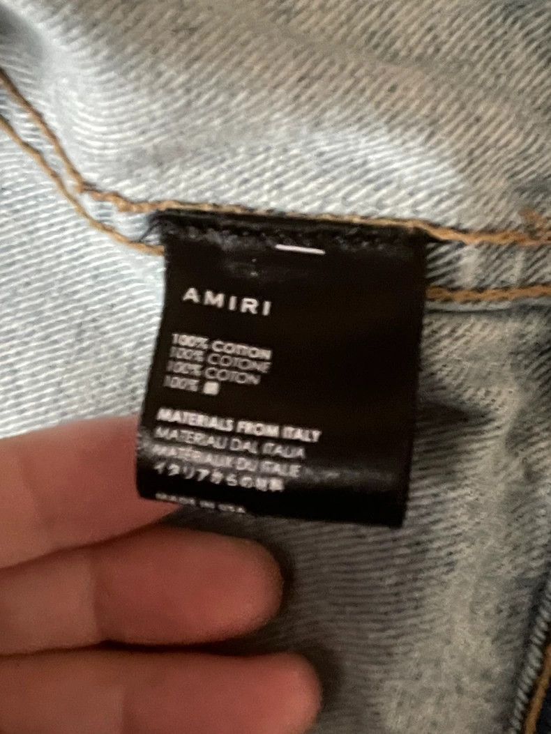 Amiri Amiri cowboy destroys jacket-2506 Size US M / EU 48-50 / 2 - 5 Thumbnail