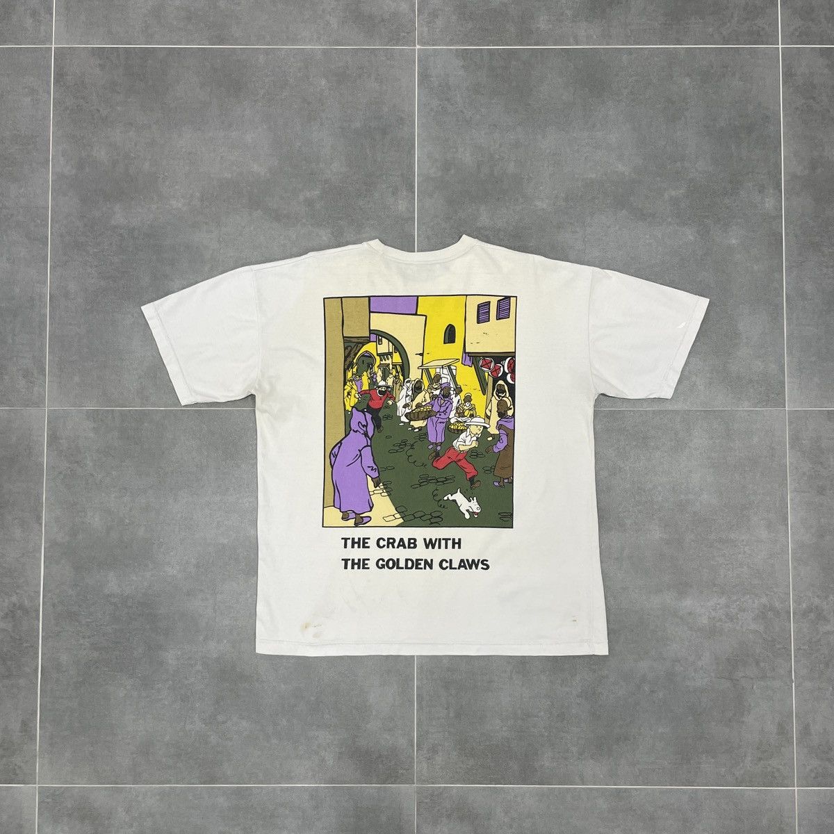 Vintage Vintage The Adventures Of Tintin T-Shirt Size M Size US M / EU 48-50 / 2 - 16 Thumbnail