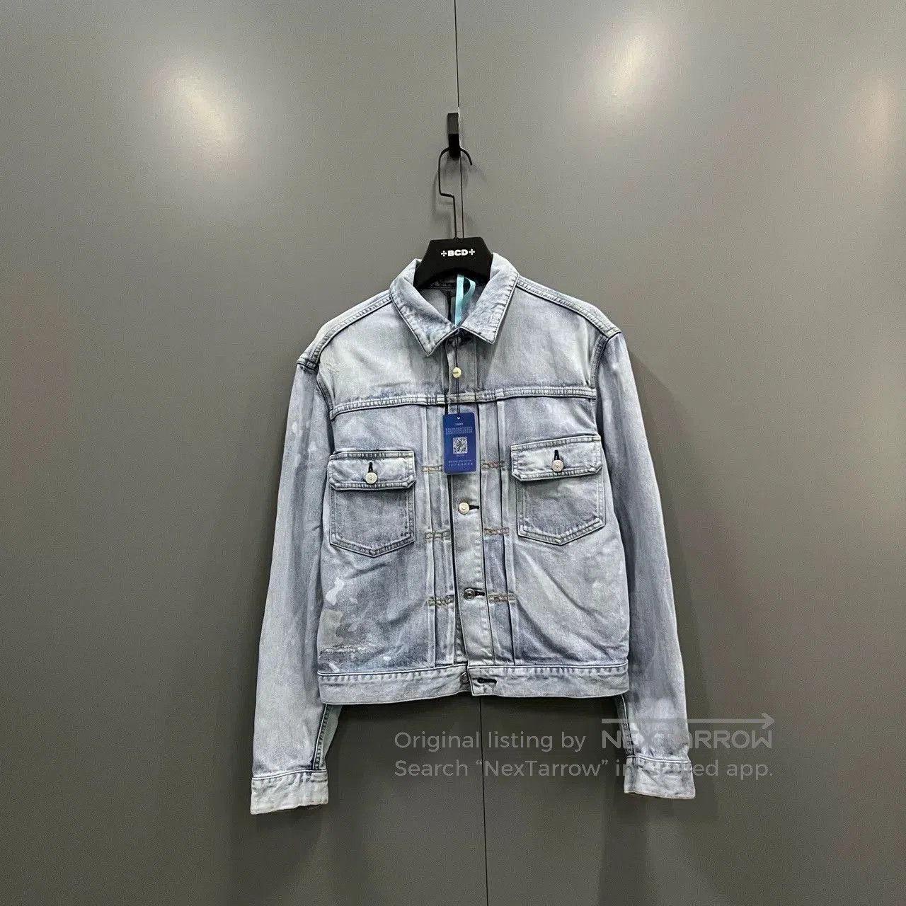 Dior dior blue logo denim jacket size 46. Size US L / EU 52-54 / 3 - 1 Thumbnail