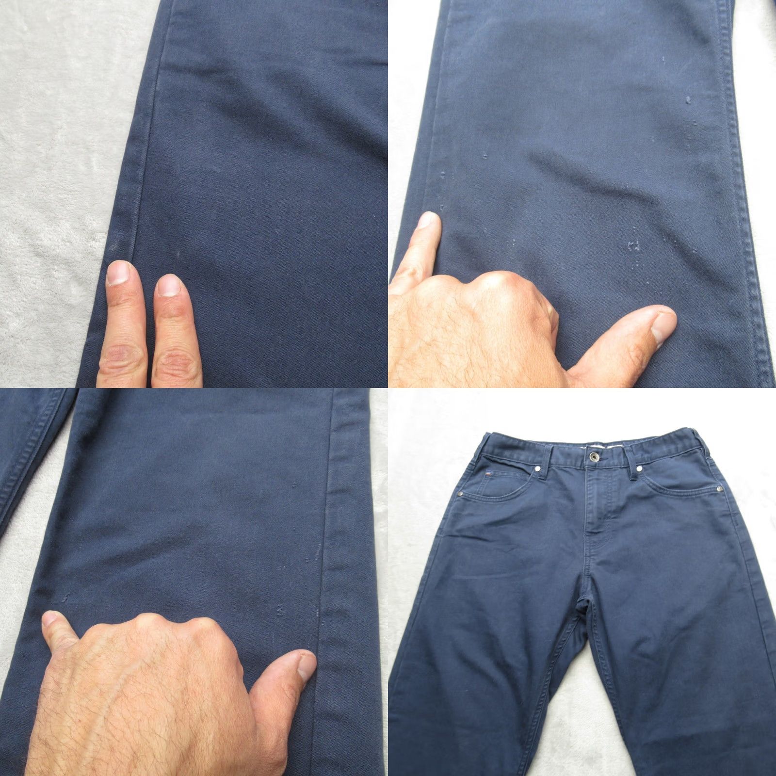 Patagonia Patagonia Jeans Mens 30X30 Navy Nena Straight Performance Twill Work Distressed Size US 30 / EU 46 - 8 Thumbnail