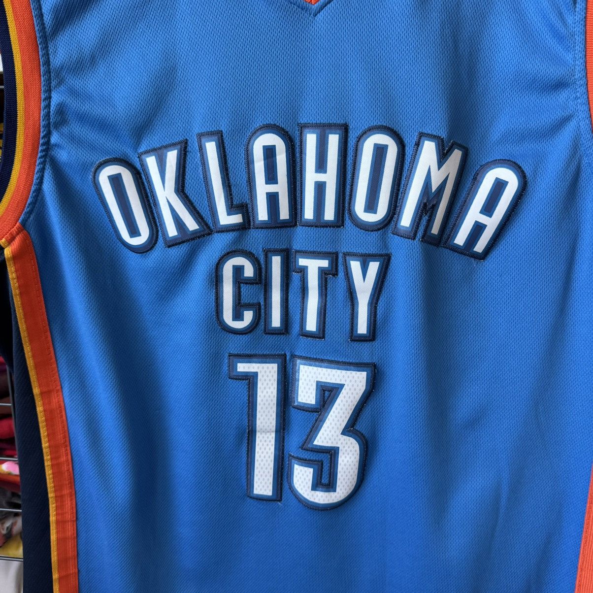 NBA Oklahoma City #13 George NBA Basketball Jersey Size US L / EU 52-54 / 3 - 7 Thumbnail