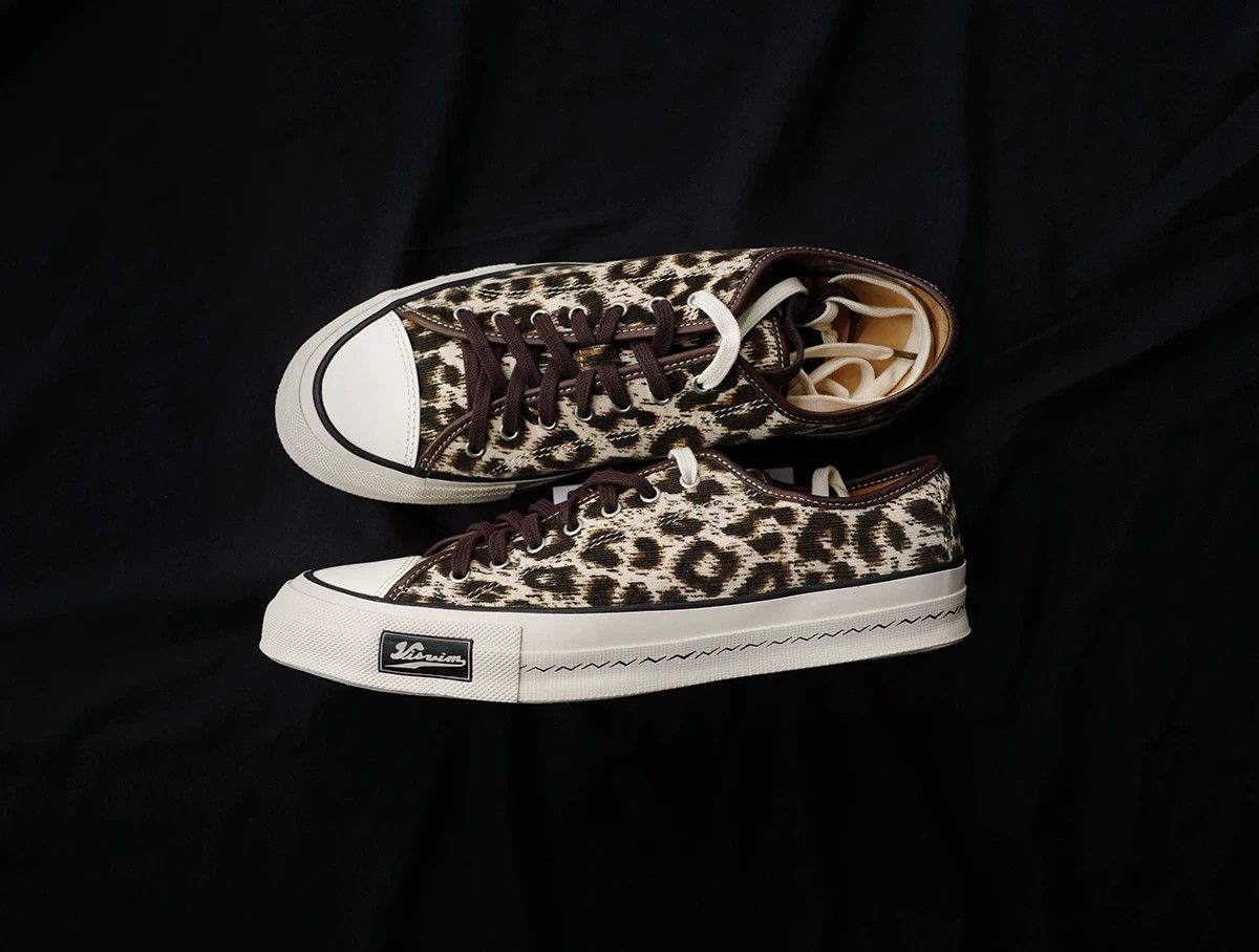 Visvim visvim skagway low leopard canvas shoes Size US 10 / EU 43 - 1 Thumbnail