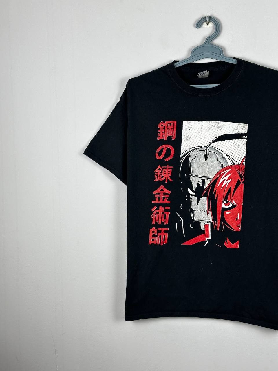 Anime Vintage Fullmetal Alchemist Graphic Print T Shirt Size US XL / EU 56 / 4 - 2 Thumbnail