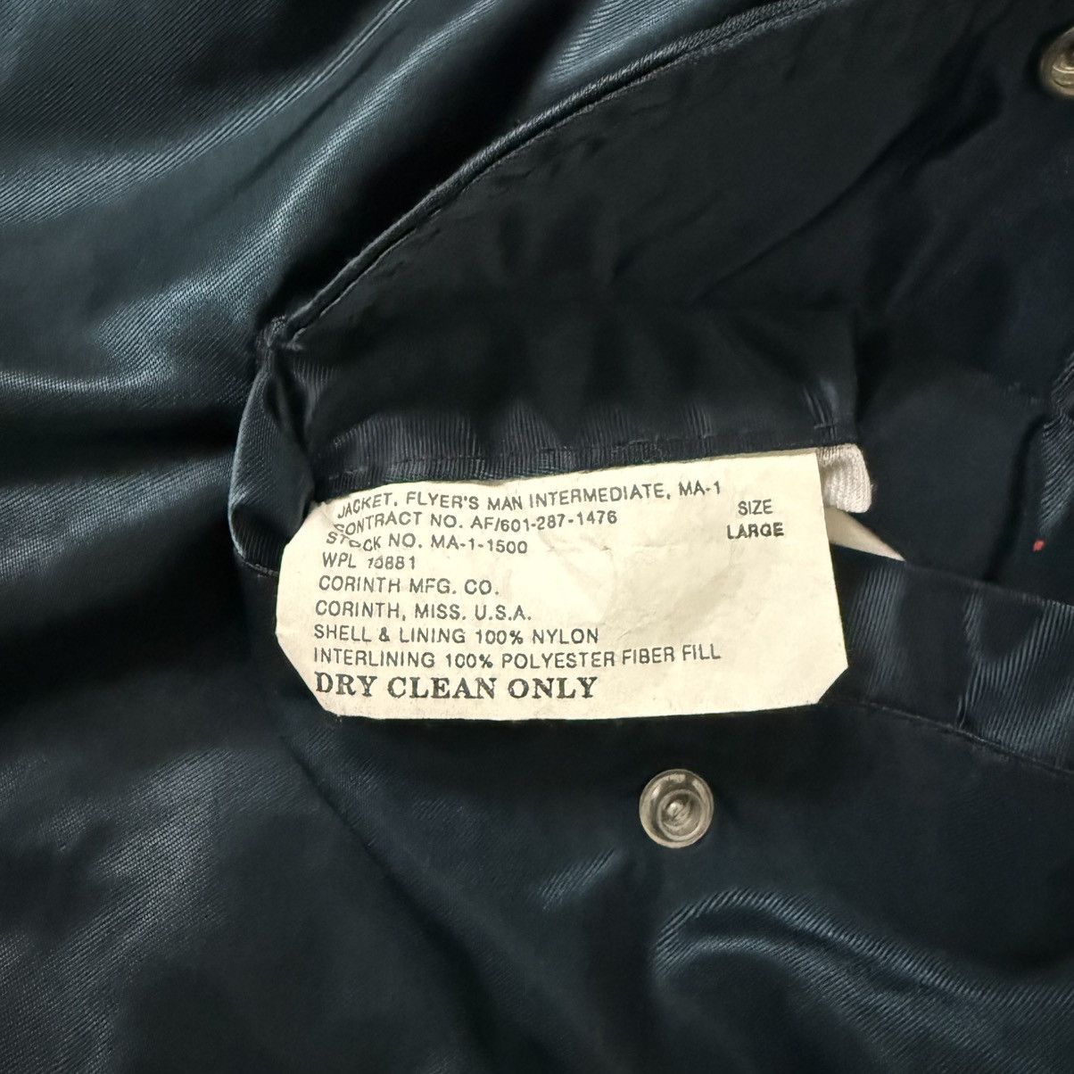 Alpha Industries Vintage Corinth MFG Ma1 Bomber Jacket Reversible Size US XL / EU 56 / 4 - 9 Thumbnail
