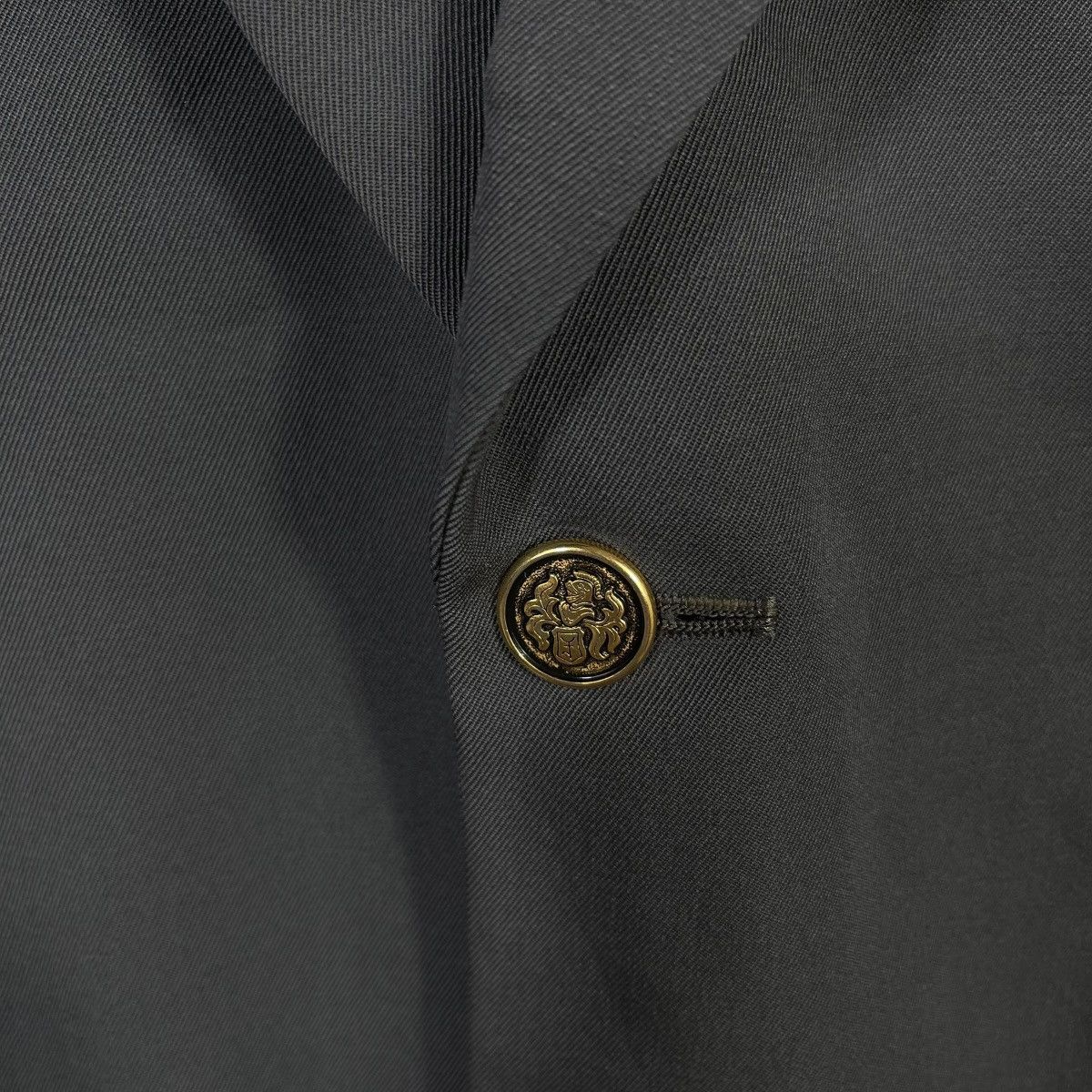 Christian Dior Monsieur Christian Dior Monsieur Vintage Navy Wool Blend Tailored Size 40R - 6 Thumbnail