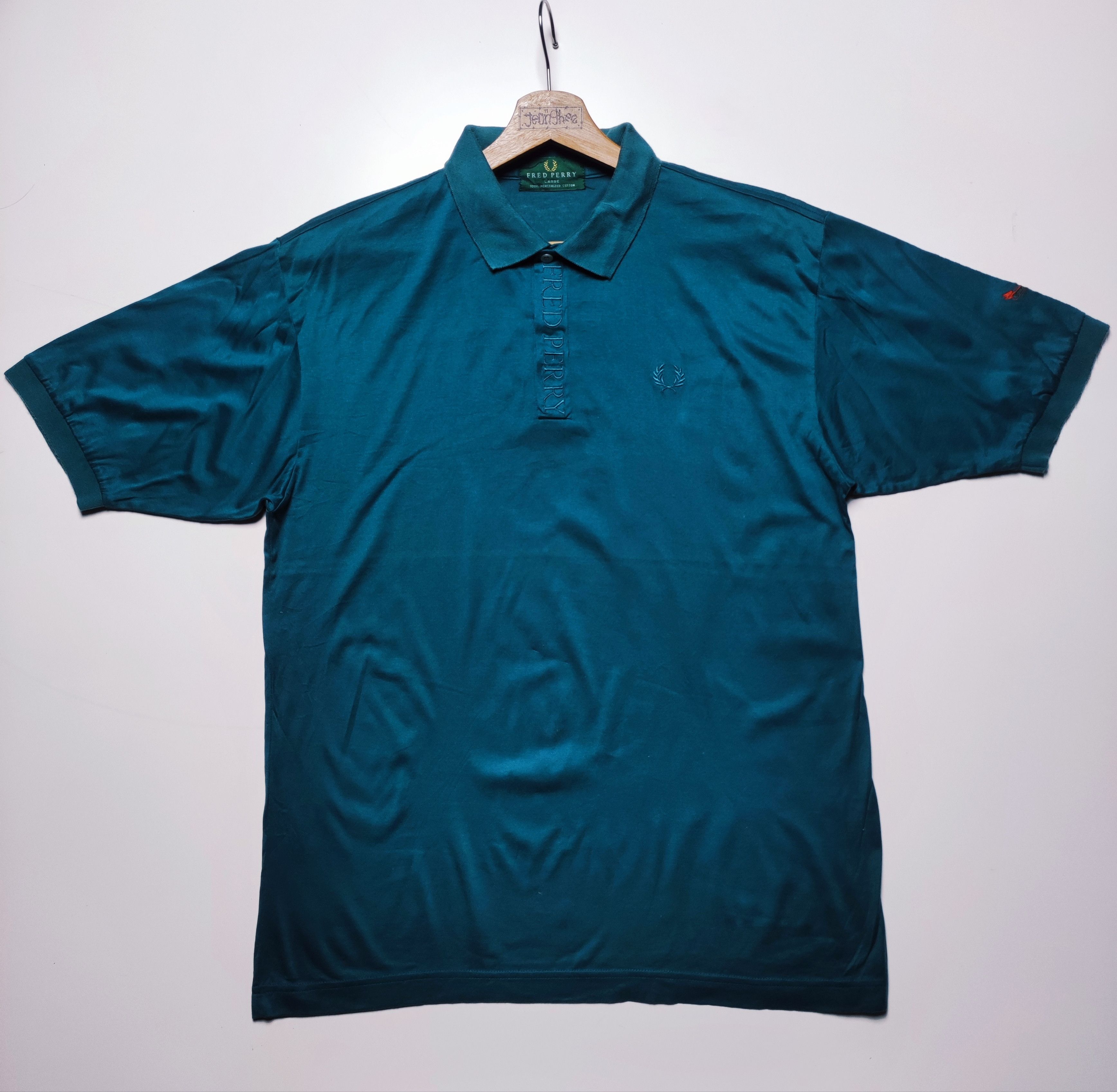RARE !! Vintage Fred Perry Embroidery Golf Polo