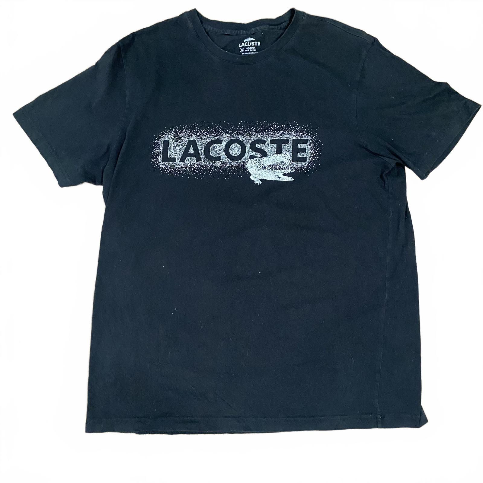 Lacoste × Vintage Lacoste Vintage Logo T Shirt Size US XL / EU 56 / 4 - 1 Thumbnail