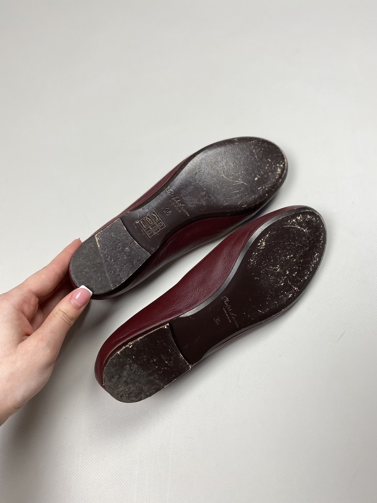 Ralph Lauren Purple Label Ralph Lauren Purple Label ladies leather flats ballets Size US 6 / IT 36 - 10 Thumbnail