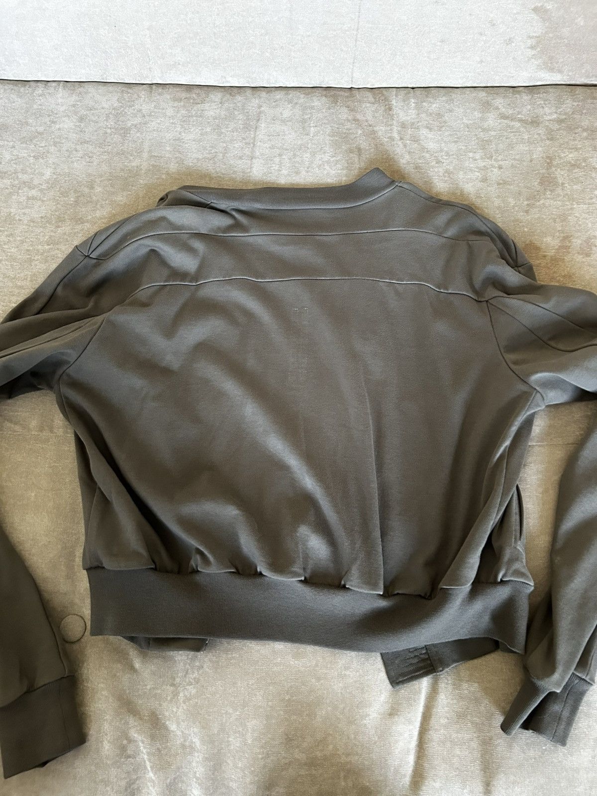 Rick Owens Rick Owens Light Cropped Track Jacket Size US M / EU 48-50 / 2 - 6 Thumbnail
