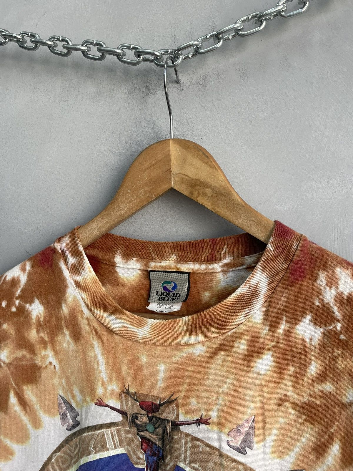 Liquid Blue Rare 90s abstract Liquid Blue retro T shirt Size US L / EU 52-54 / 3 - 5 Thumbnail