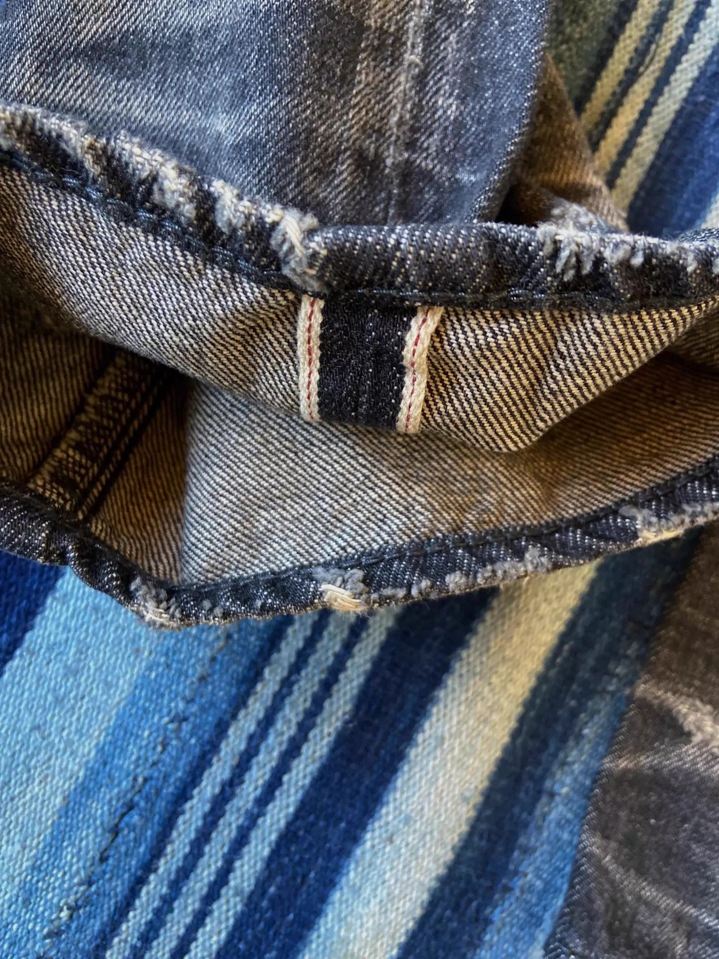 Prps Prps Noir BARRACUDA Heavily Washed Selvedge W34 Size US 34 / EU 50 - 8 Thumbnail