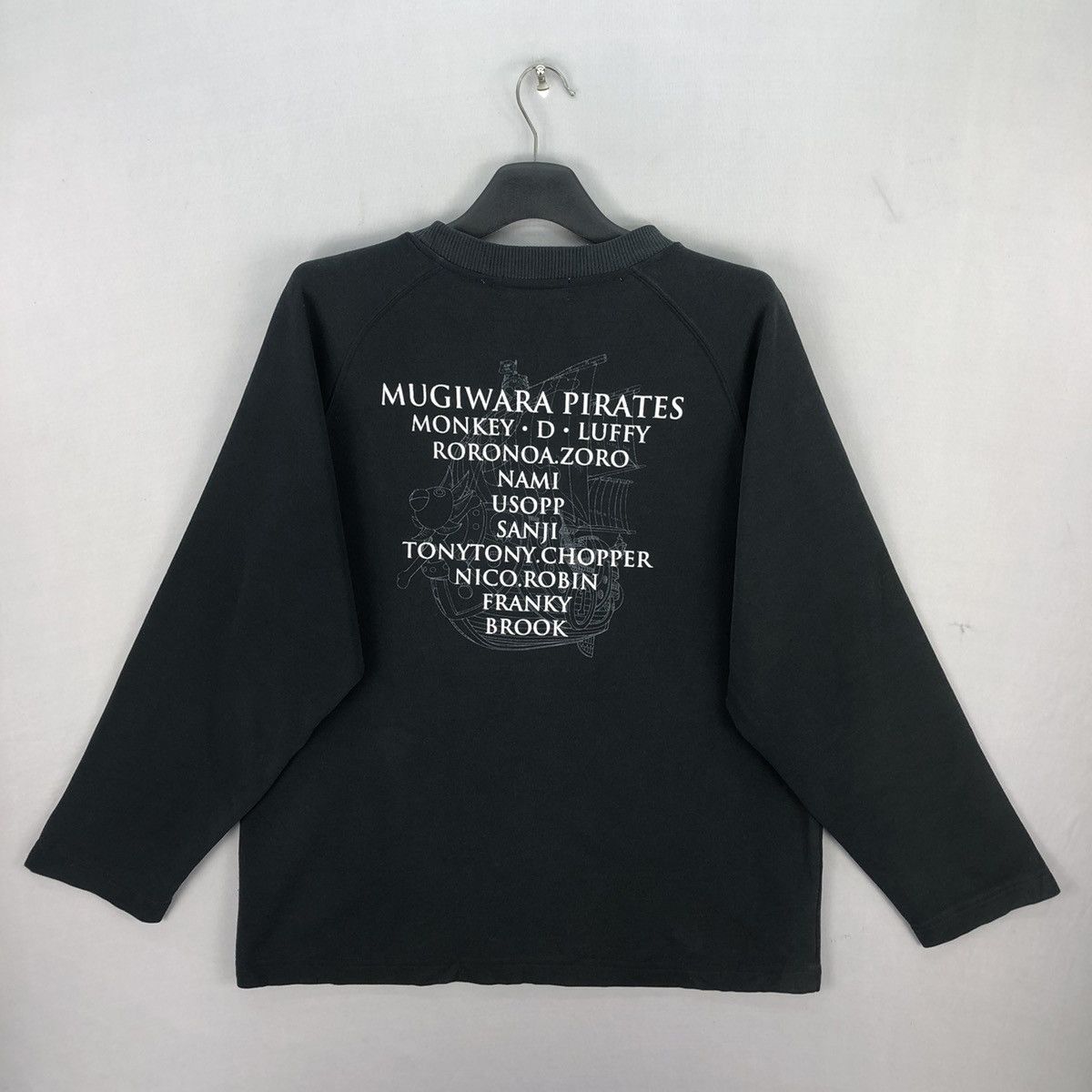 One Piece Vintage Y2K One Piece Monkey D. Luffy Full Line up Crew Size US XL / EU 56 / 4 - 4 Thumbnail