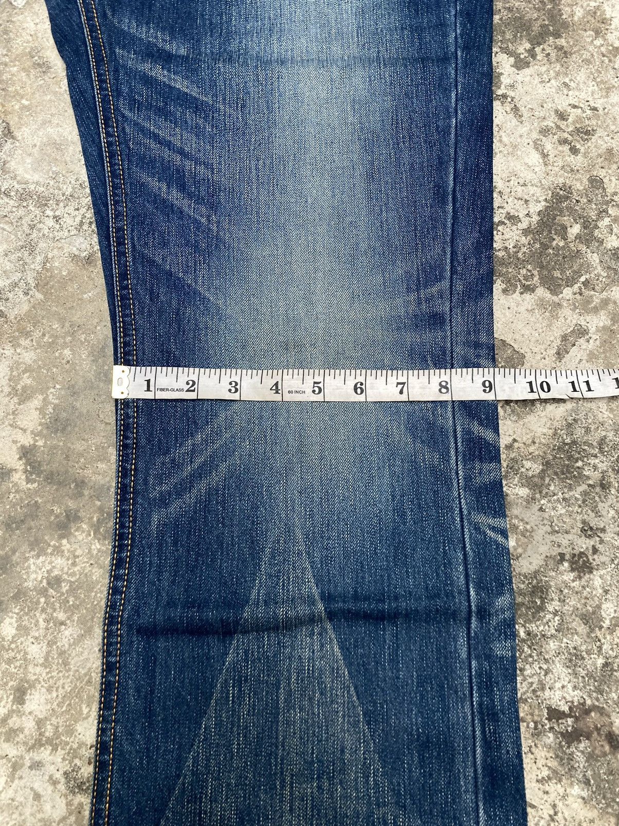 Japanese Brand Big Train Osaka Distressed Faded Blue Denim Japan Size US 36 / EU 52 - 10 Thumbnail