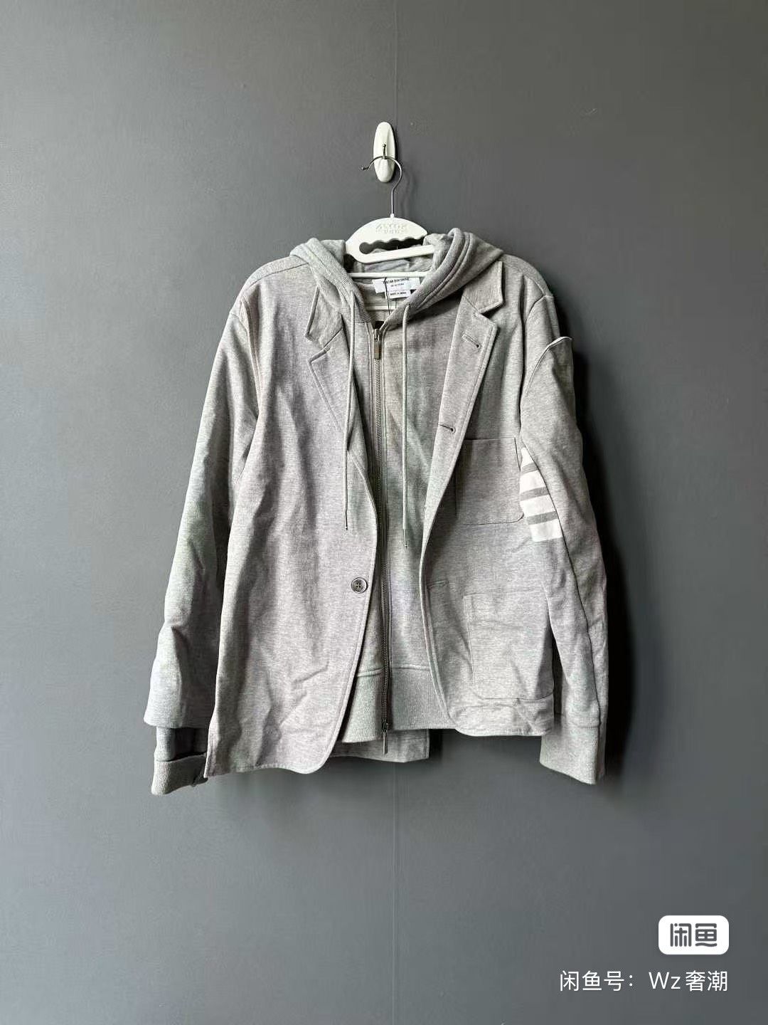 Thom Browne thom browne long sleeve hooded jacket. Size US S / EU 44-46 / 1 - 1 Thumbnail