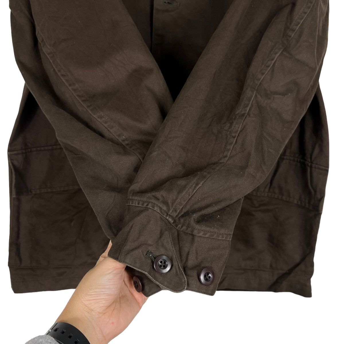 Issey Miyake BLUE LABEL UNITED ARROWS RICH BROWN CHORE JACKET Size US L / EU 52-54 / 3 - 13 Thumbnail