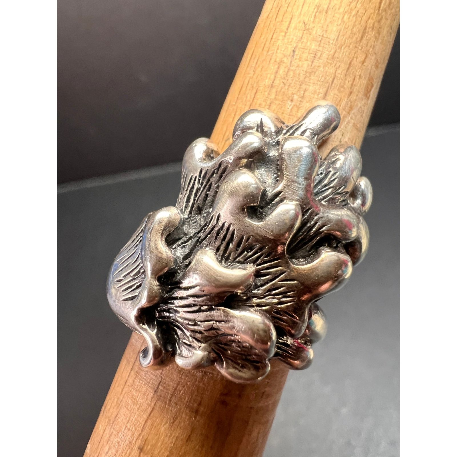 Other Sterling silver fungi coral ring size 7 Size ONE SIZE - 3 Thumbnail
