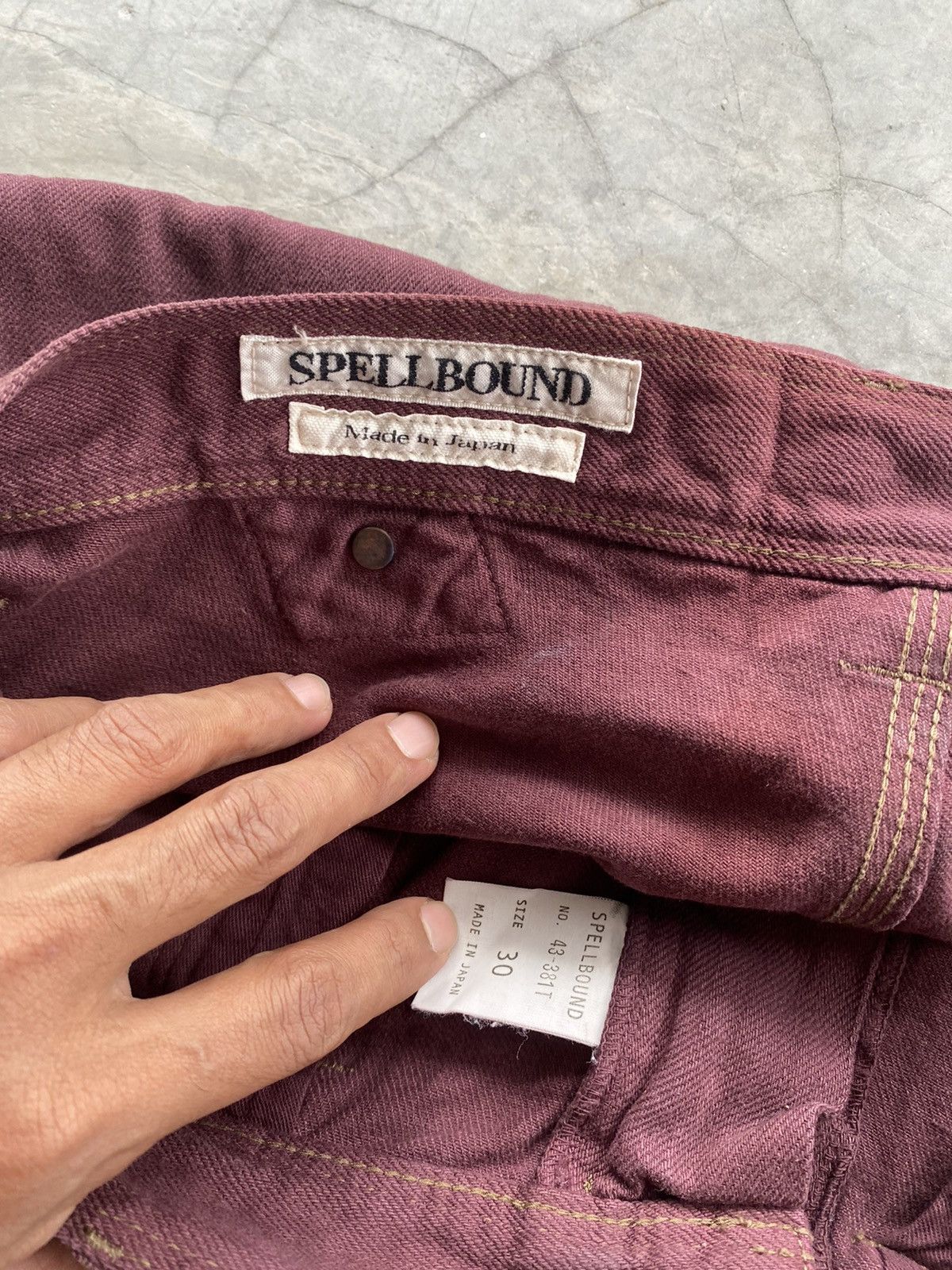 Japanese Brand × Spellbound × Tornado Mart Vintage Spellbound Punk Grunge Rock Jeans Size US 31 - 5 Thumbnail