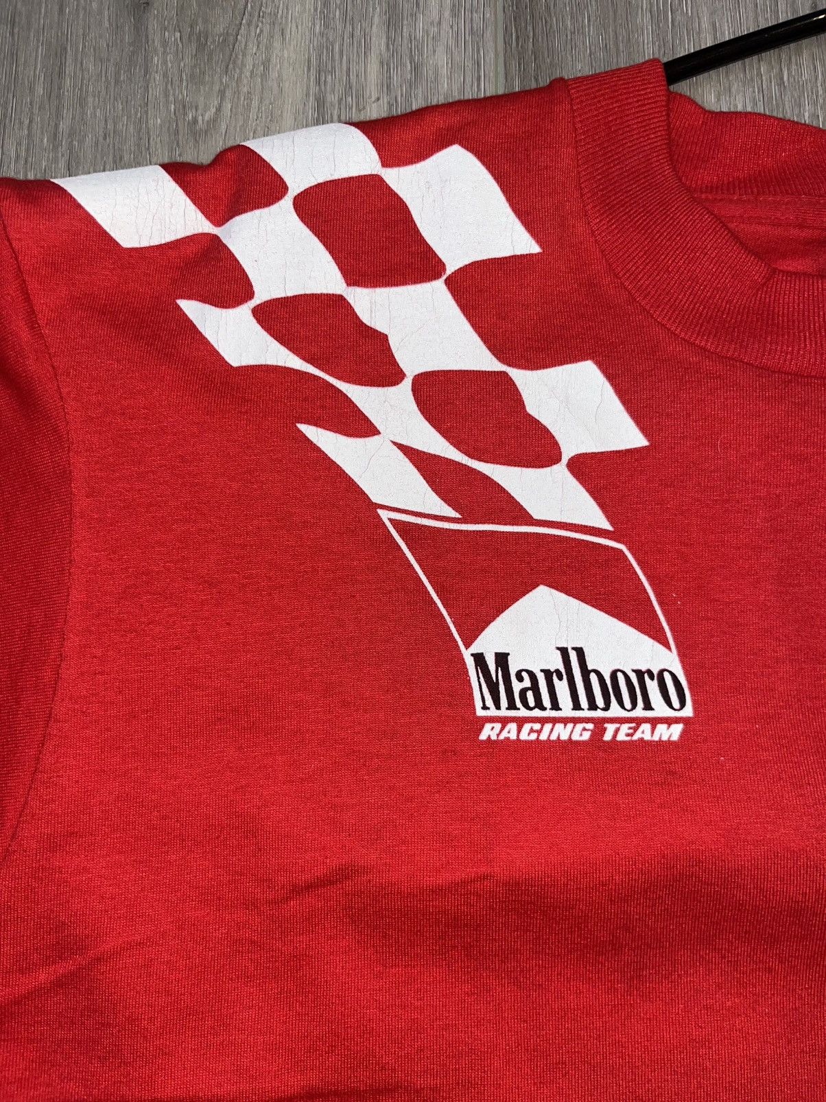 Marlboro × Vintage Vintage Marlboro Racing Team T-Shirt Size US XL / EU 56 / 4 - 3 Thumbnail