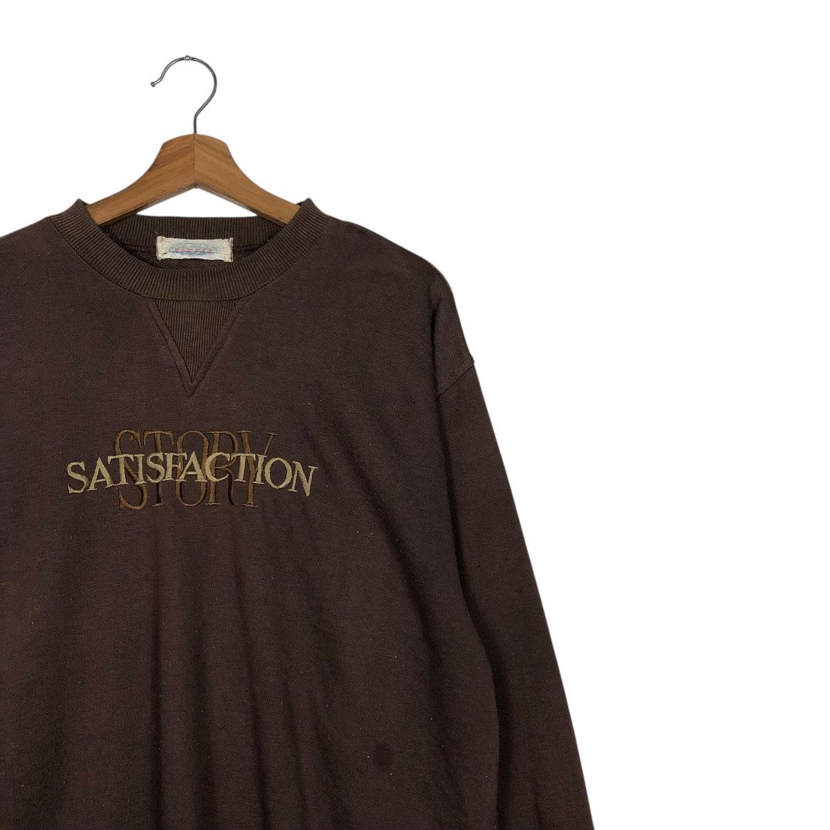 Japanese Brand 📌Vintage Sweatshirt Satisfaction Story Issey Miyake Size US L / EU 52-54 / 3 - 7 Thumbnail