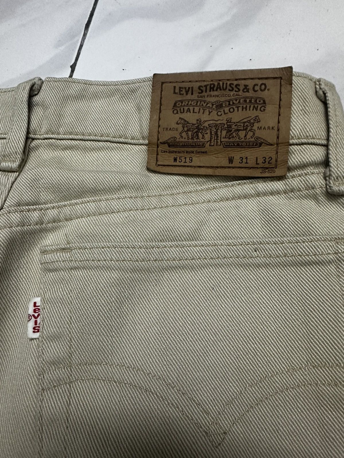 Levi's Vintage Clothing Levi's 519 Extreme Skinny Men's Jeans Size US 31 - 3 Thumbnail