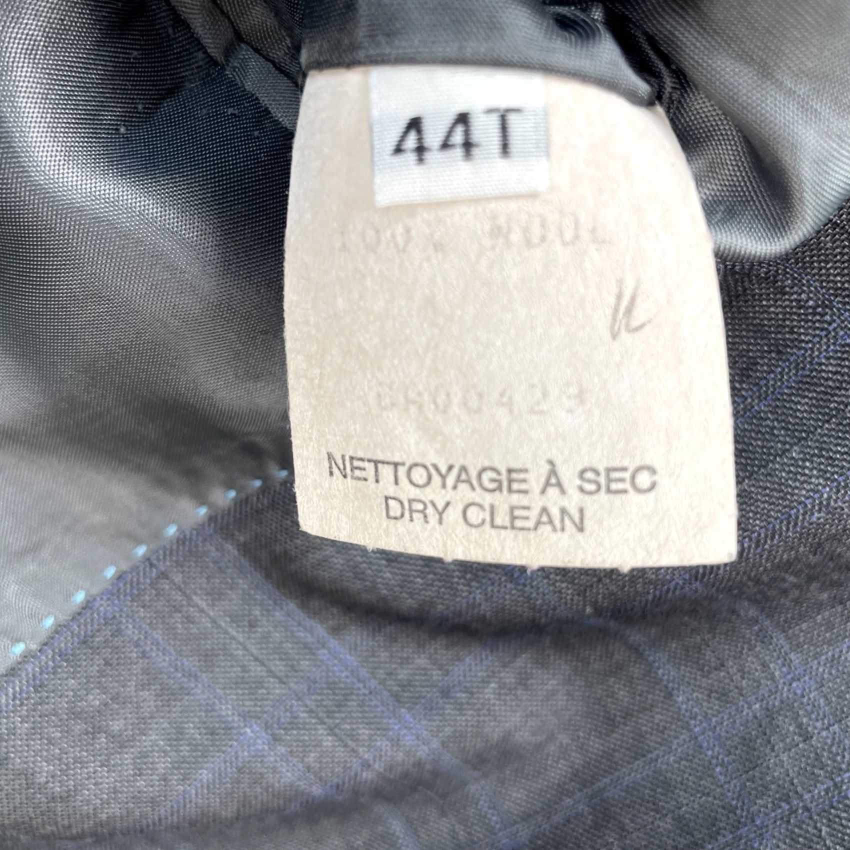 Peter Millar Peter Millar Gray Pinstripe Wool Blazer Coat Jacket Mens 44 Tall Single Breasted Size 44R - 5 Thumbnail