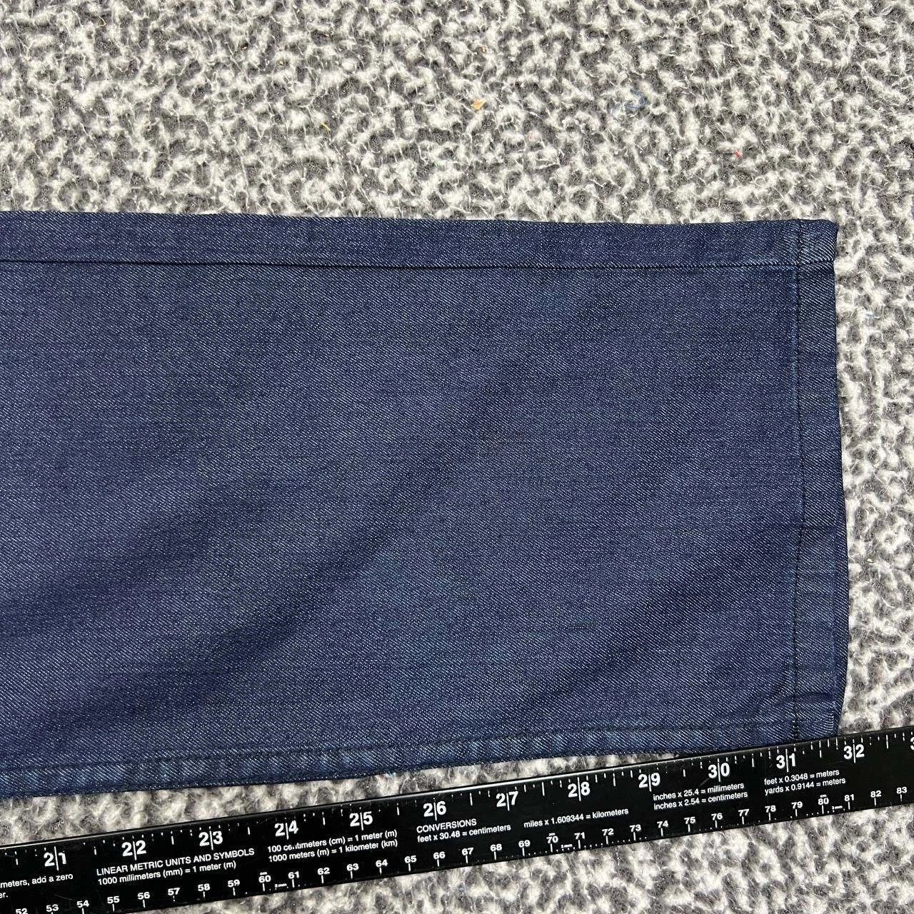 Other Footprint Manufacture Jeans Men 38x32 Straight Denim Pants Size US 38 / EU 54 - 3 Thumbnail