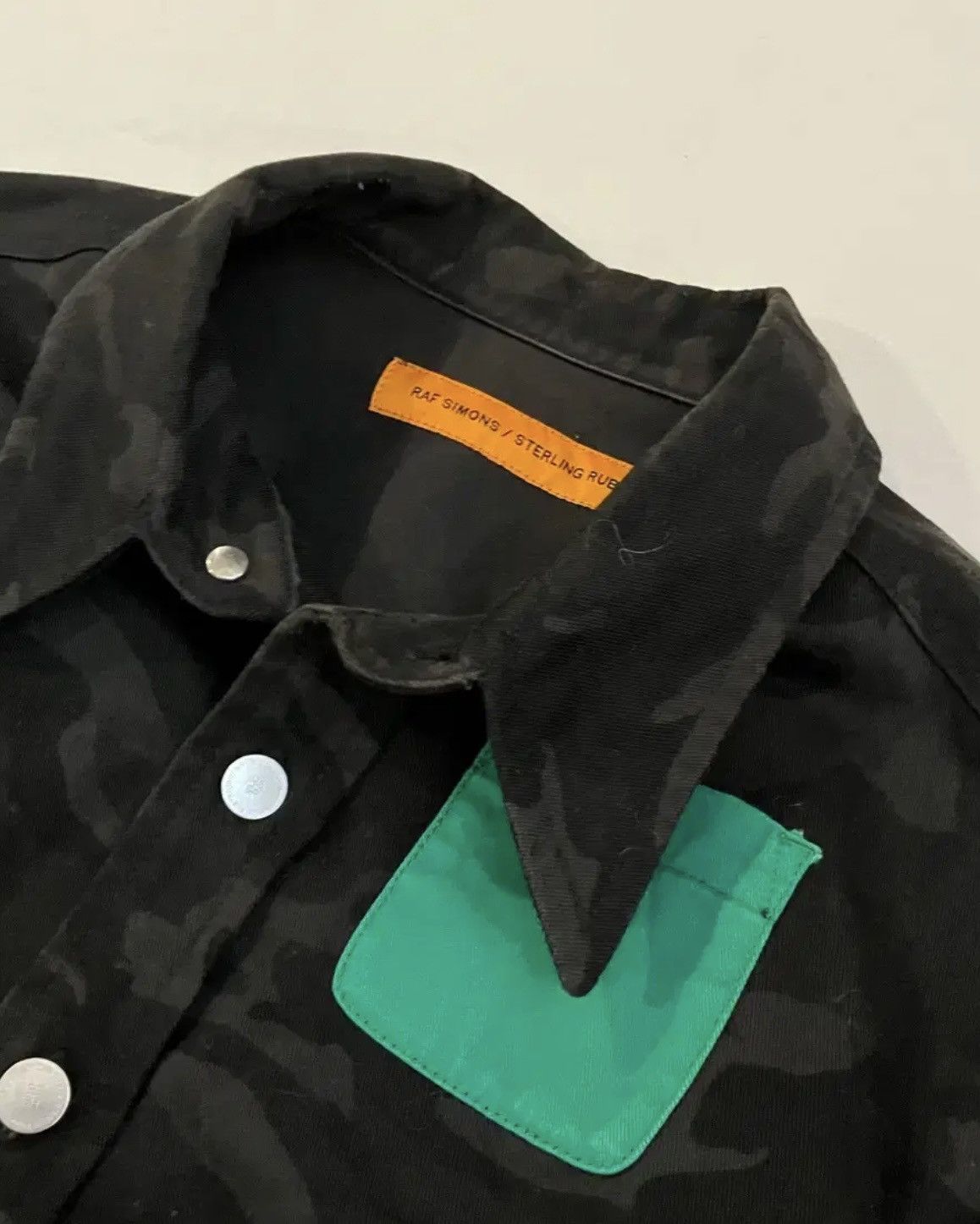 Raf Simons × Sterling Ruby *rare* Raf Simons x Sterling Ruby Green Pocket Camo Shirts Size US L / EU 52-54 / 3 - 3 Thumbnail