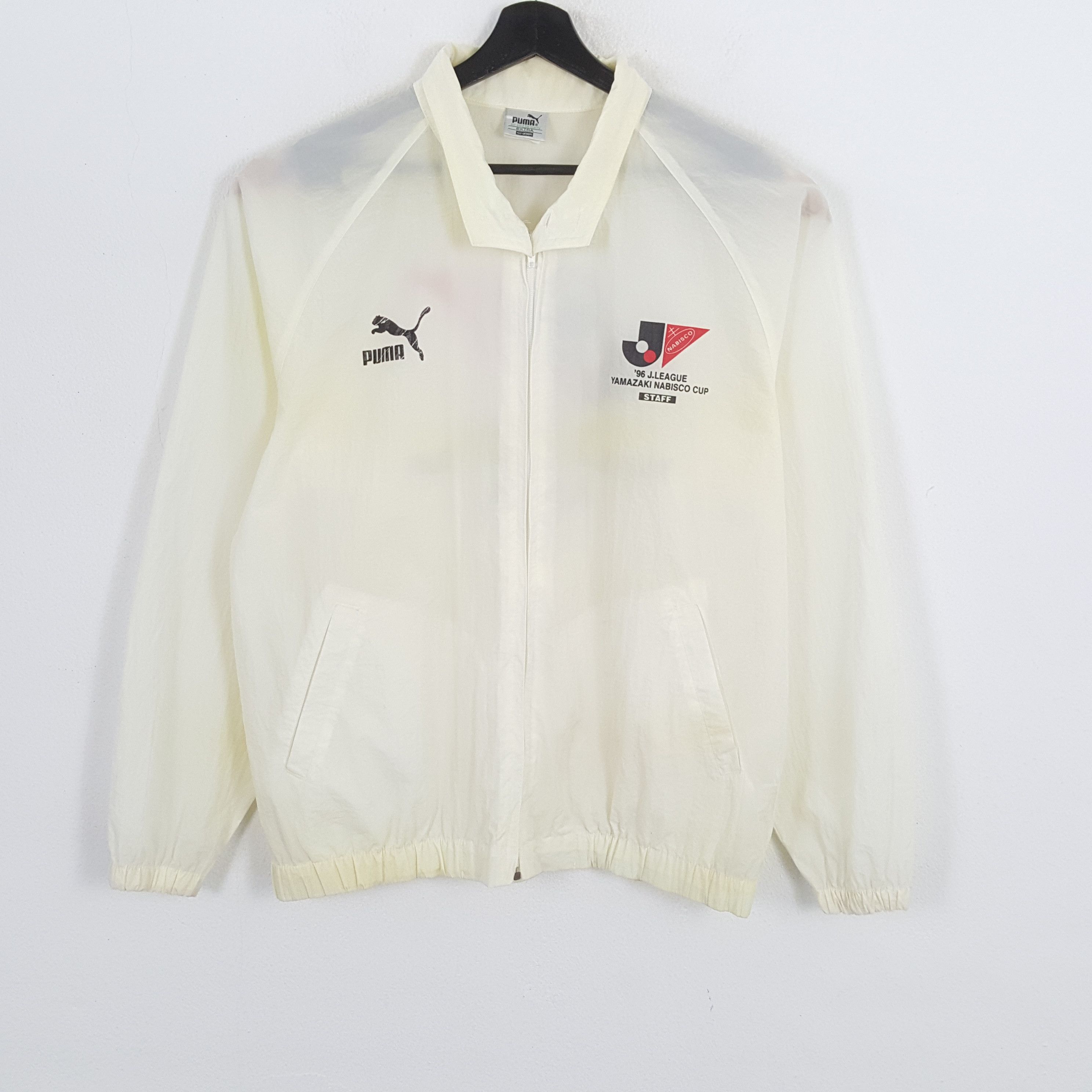 Japanese Brand × Puma × Vintage PUMA JAPAN LEAGUE 1996 Jacket Yamazaki Nabisco Cup Size US L / EU 52-54 / 3 - 3 Thumbnail