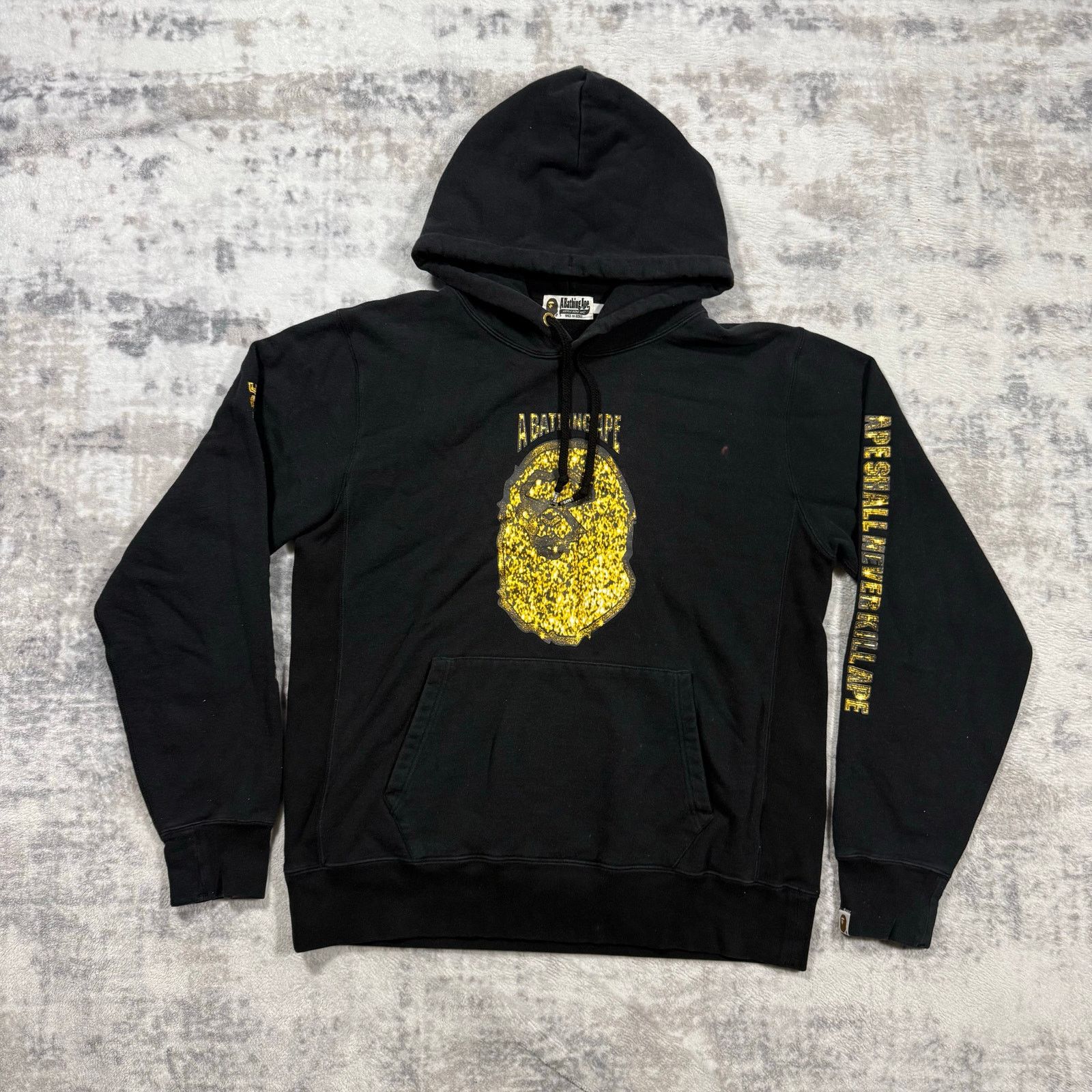 Bape × Nigo Authentic Bape 2000’s Gold Angry Ape Hoodie L Size US L / EU 52-54 / 3 - 1 Thumbnail