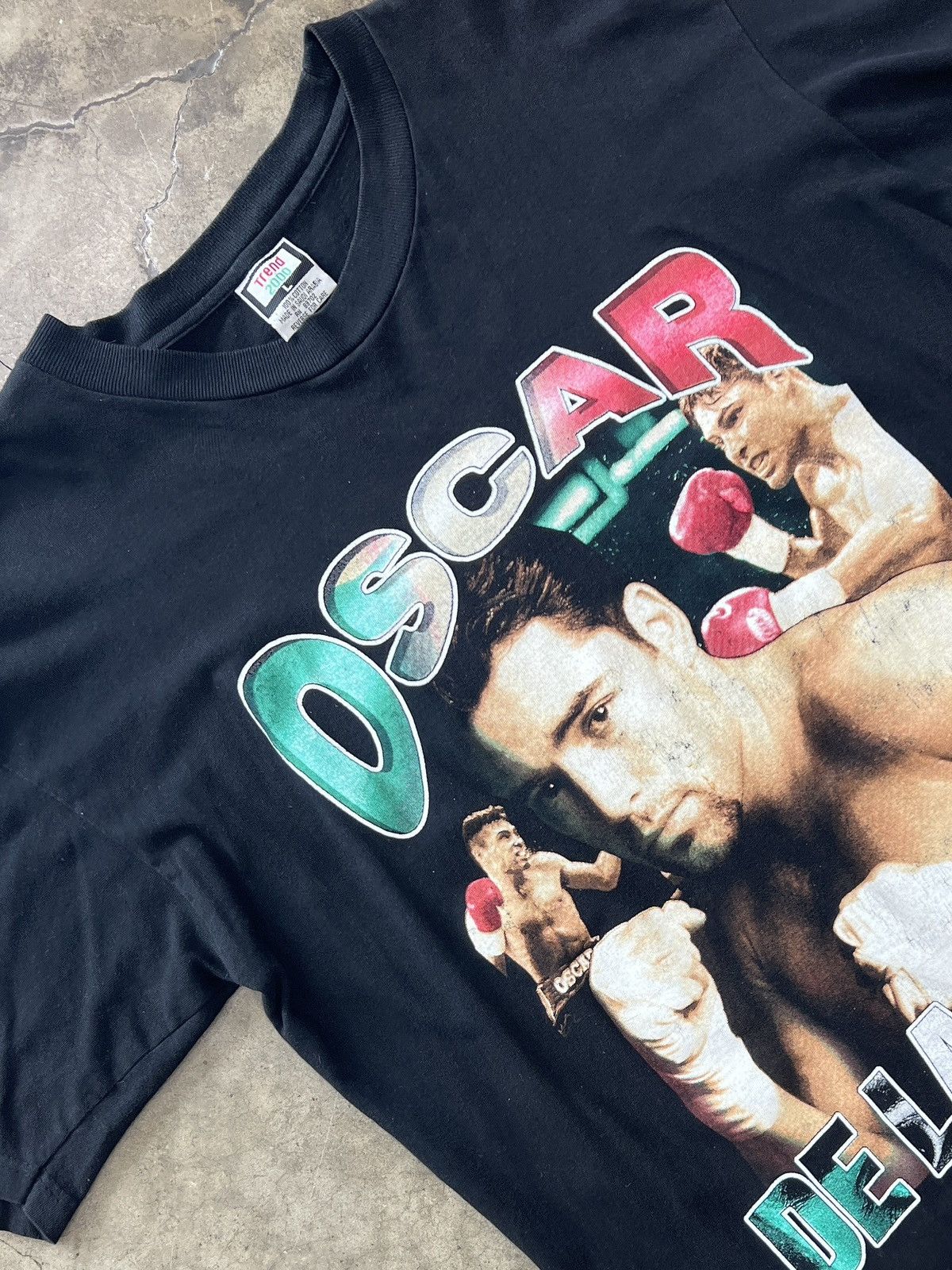 Vintage Vintage Oscar De La Hoya WBC Champion Boxing Rap Boot Large Size US L / EU 52-54 / 3 - 2 Thumbnail