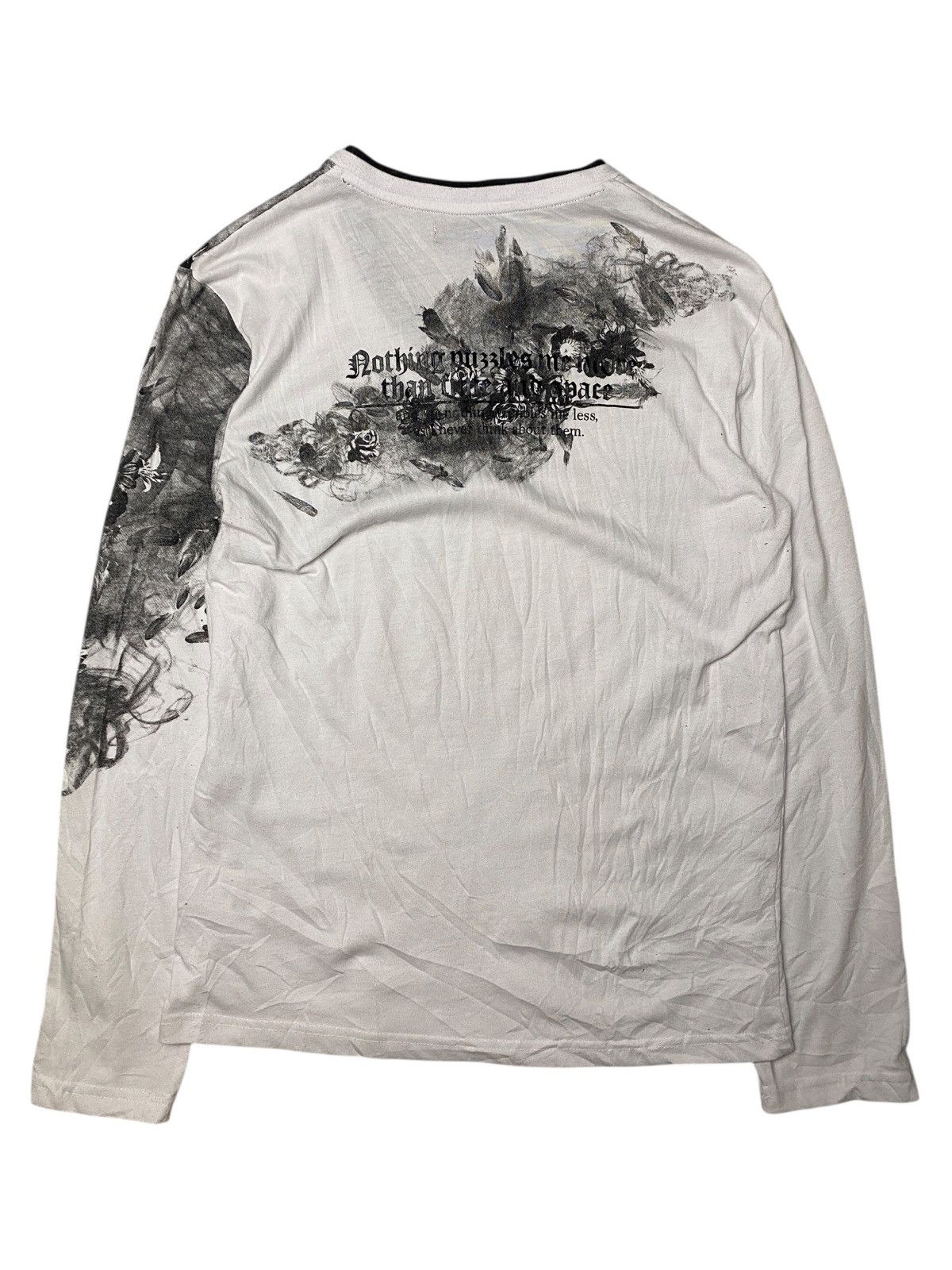If Six Was Nine 2000's Semantic Design Floral Tribal Longsleeve Size US S / EU 44-46 / 1 - 4 Thumbnail