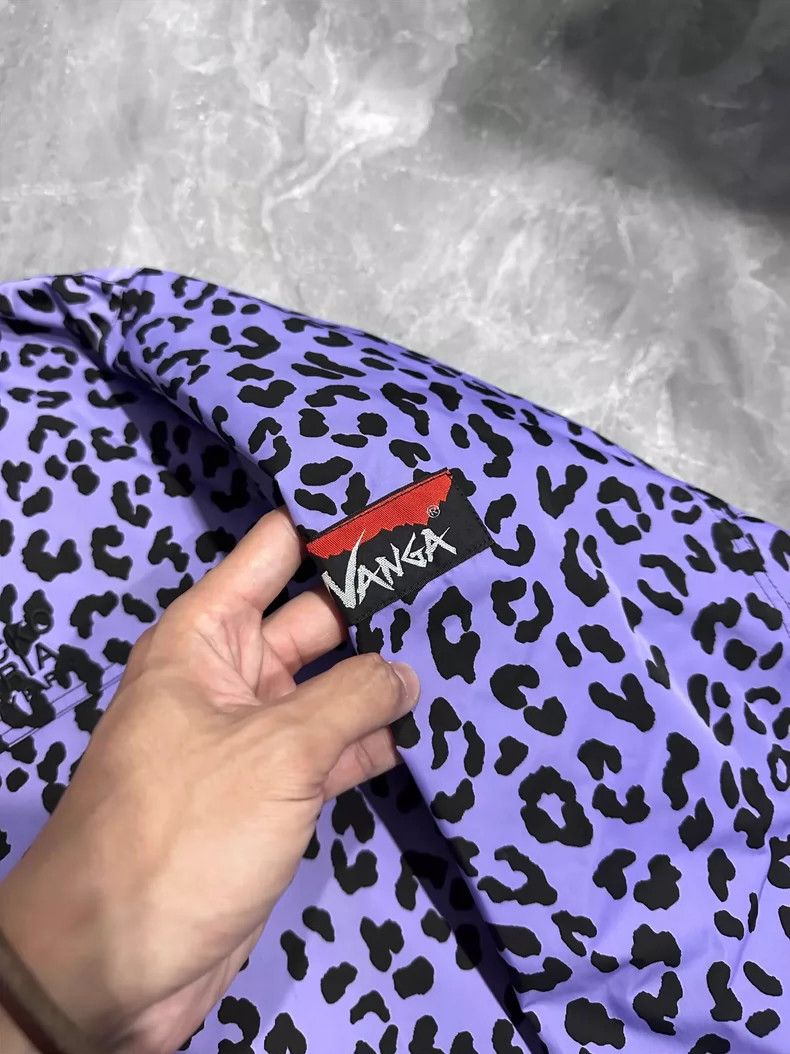 Wacko Maria wacko maria osPurple leopard print hooded jacket Size US M / EU 48-50 / 2 - 4 Thumbnail