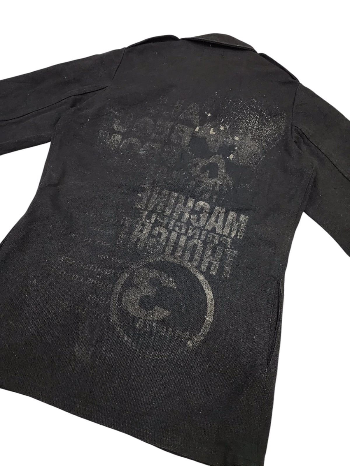 Japanese Brand 💥PUNK💥Gothic DOA Seditionaries Canvas Skull Parka F289 Size US L / EU 52-54 / 3 - 5 Thumbnail