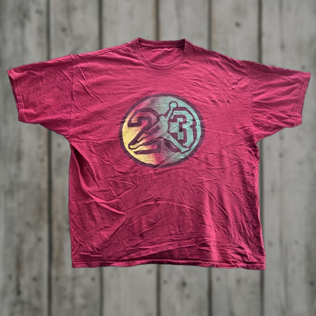 Jordan Brand Jordan Jumpman 23 Shirt Mens XL Burgundy Graphic Tee Short Sleeve Nike Size US XXL / EU 58 / 5 - 1 Thumbnail