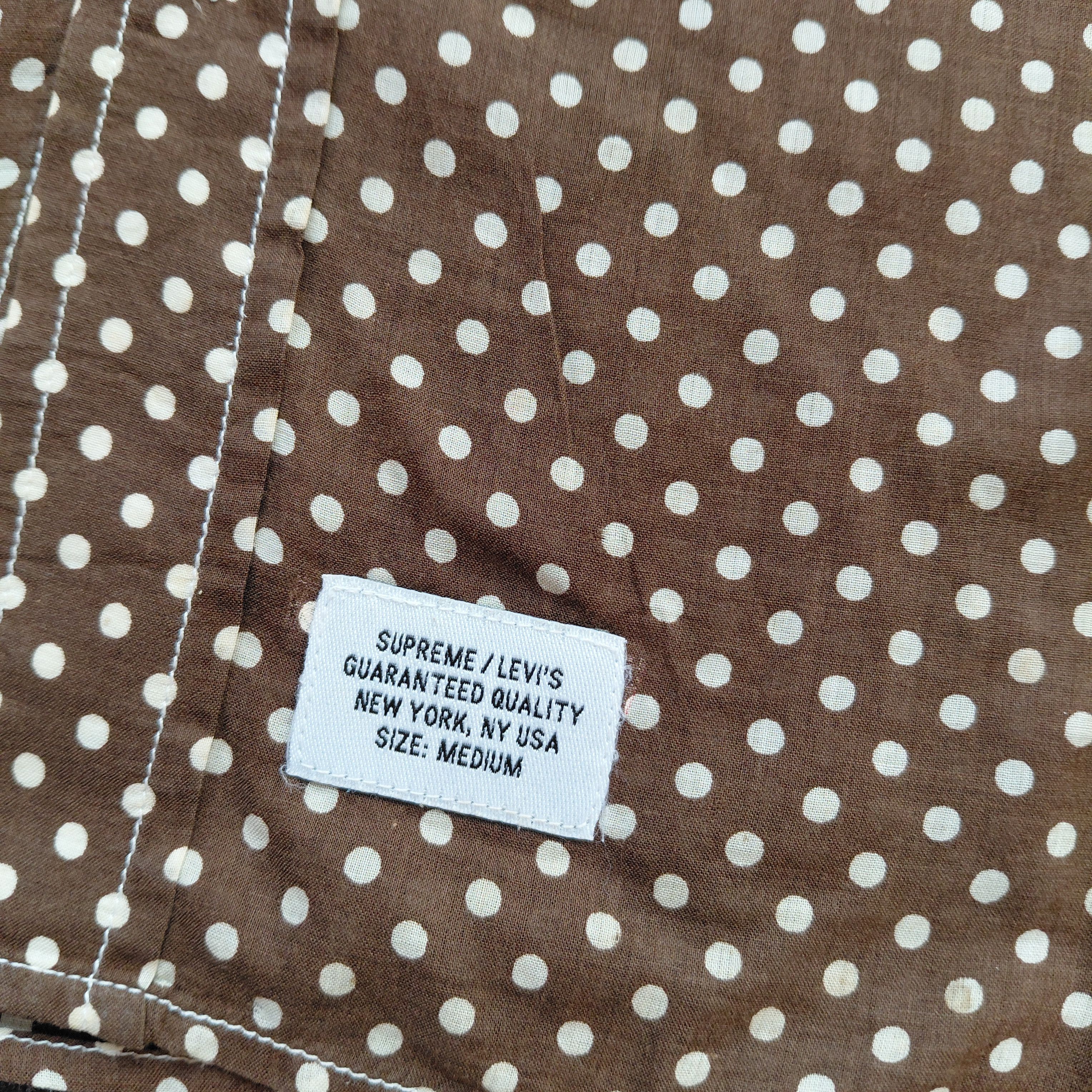 Levi's × Supreme Levis x Supreme Polkadot Shirt Size US M / EU 48-50 / 2 - 6 Thumbnail