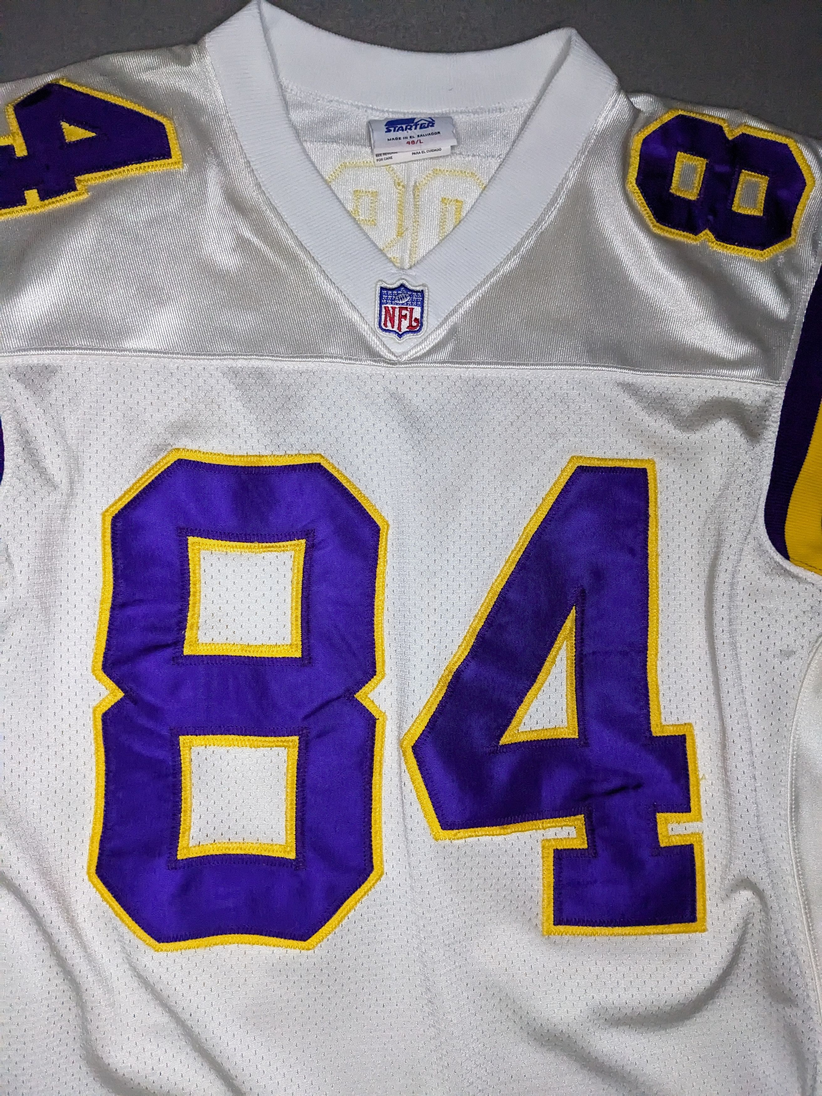 Starter VTG Randy Moss Minnesota Vikings Starter Pro Line Jersey 48 Size US XL / EU 56 / 4 - 7 Thumbnail