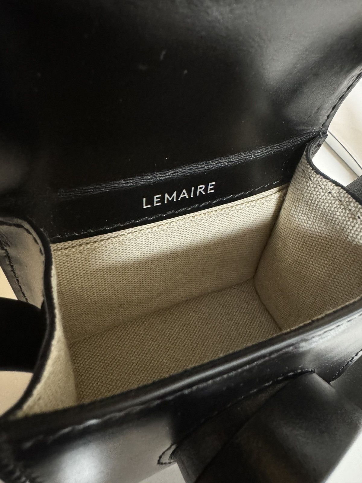 Lemaire Leather Camera Mini Bag Size ONE SIZE - 6 Thumbnail