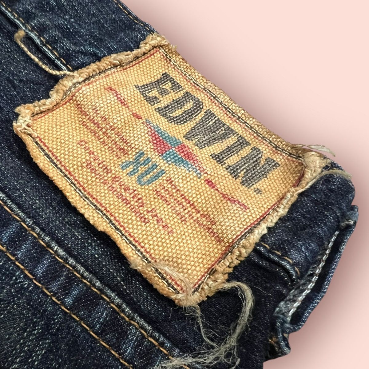 Edwin × If Six Was Nine × Tornado Mart RARE VINTAGE EDWIN XV DENIM SHORTS (W30'-31') Size US 31 - 13 Thumbnail