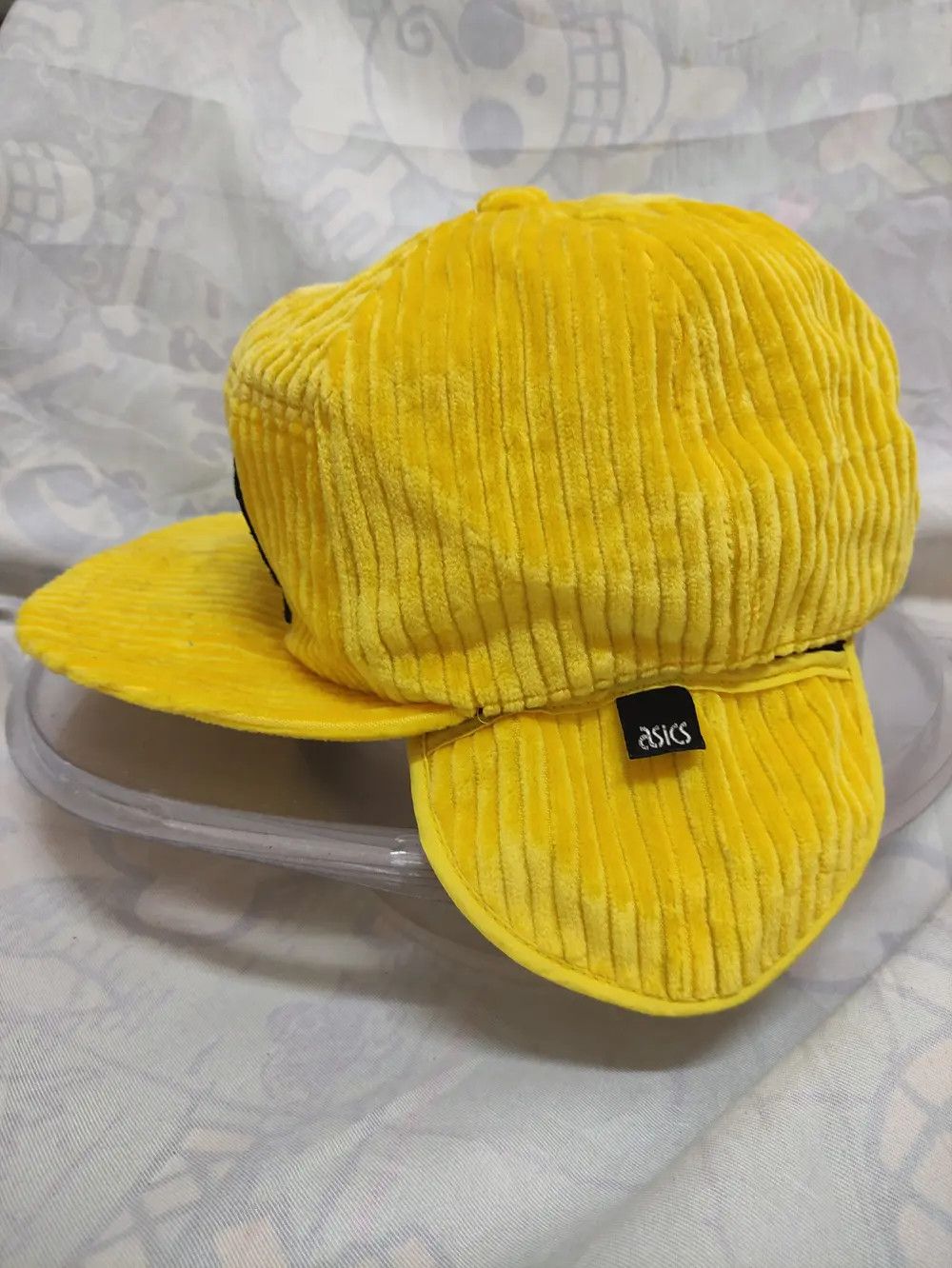 Asics TEAM BIONIC ARC ATOMIC BY ASICS SKI CORDUROY EARFLAP CAP Size ONE SIZE - 4 Thumbnail