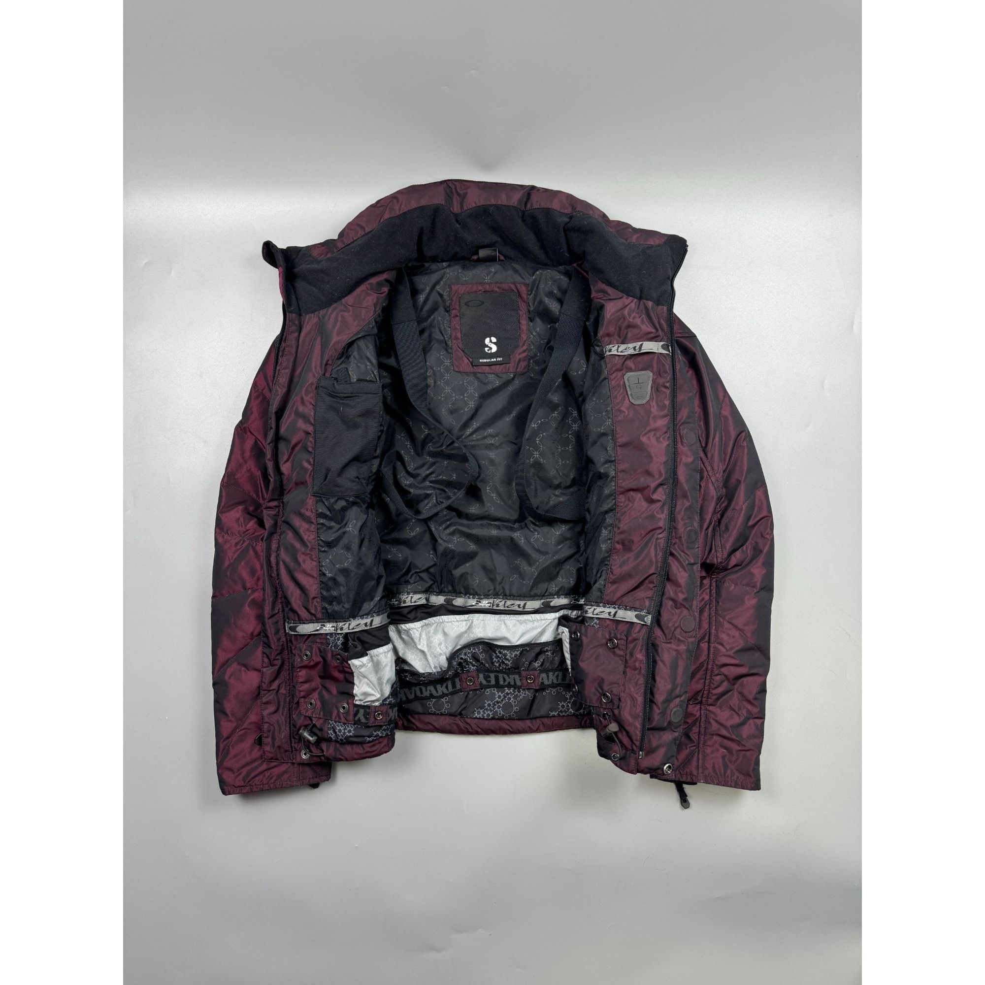 Oakley Vintage Oakley Software Iridescent Puffer Jacket (YG014) Size S / US 4 / IT 40 - 11 Thumbnail