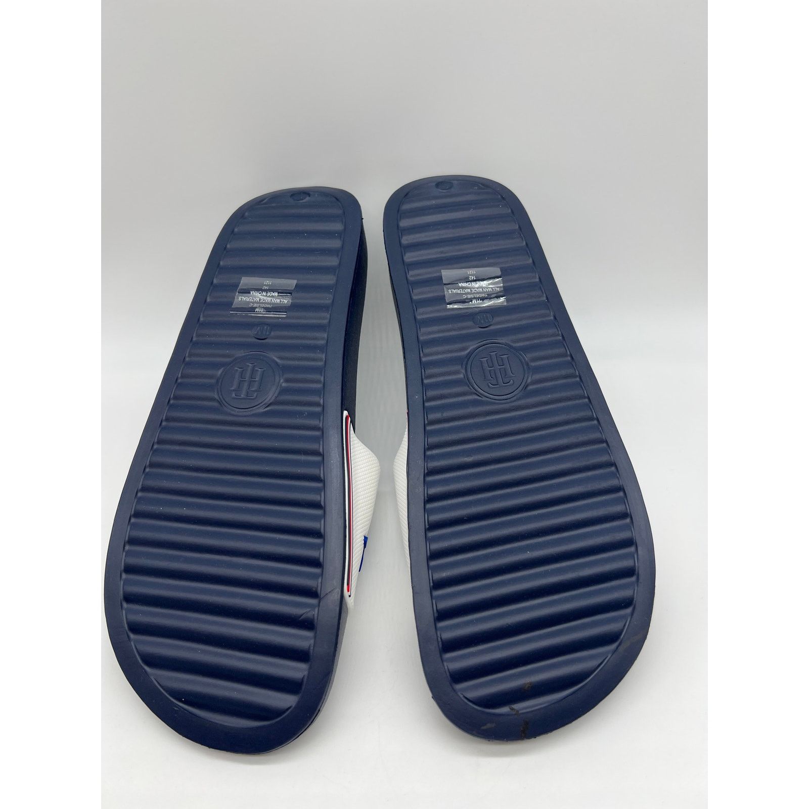 Tommy Hilfiger Tommy Hilfiger Men's Blue White Slide Sandal Slipper Size 11 Size US 11 / EU 44 - 10 Thumbnail
