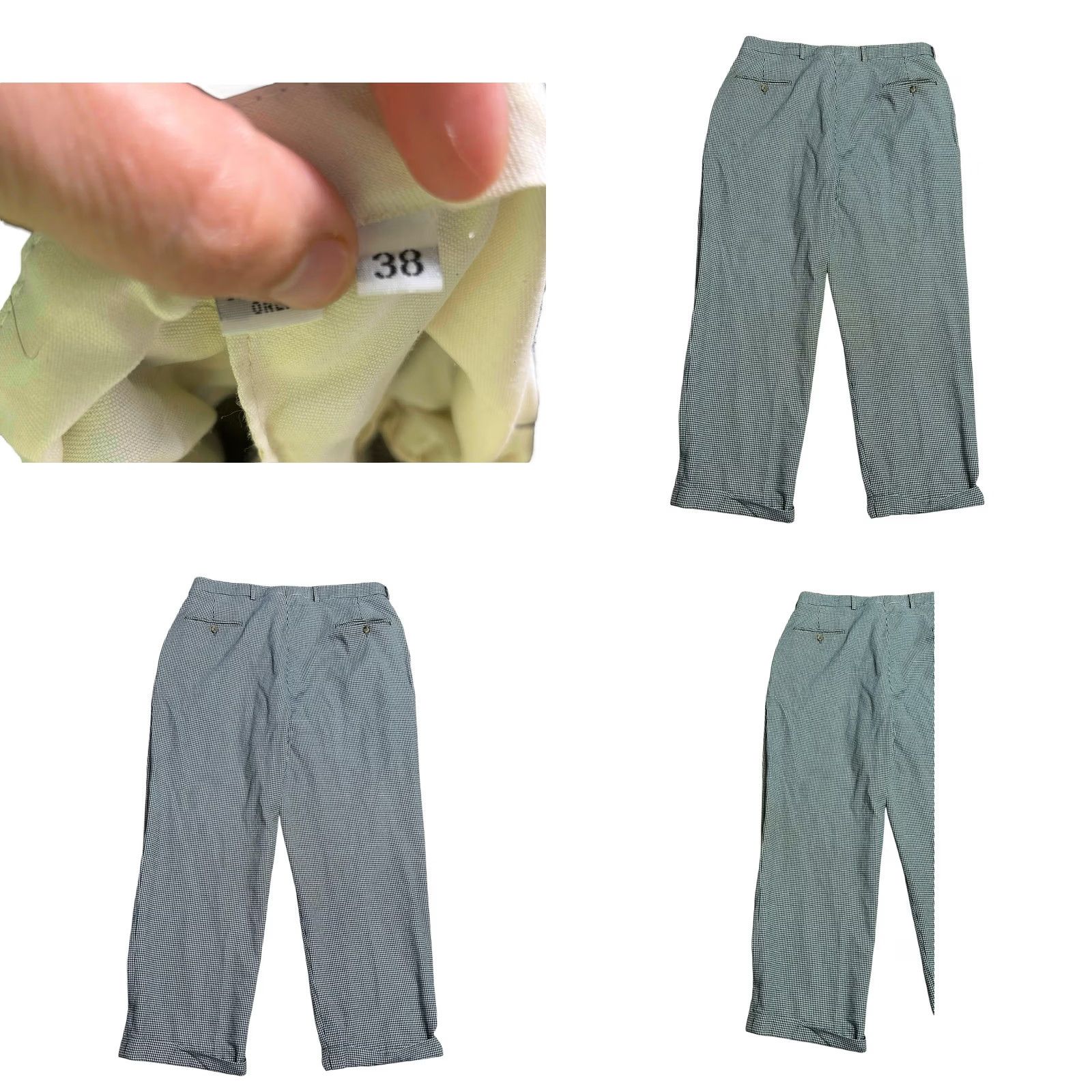 Vintage VINTAGE Mister Guy Black & White Checkered Pants Men 38 Trousers Pleated Dress Pants Regular Men’s Size US 38 / EU 54 - 9 Thumbnail