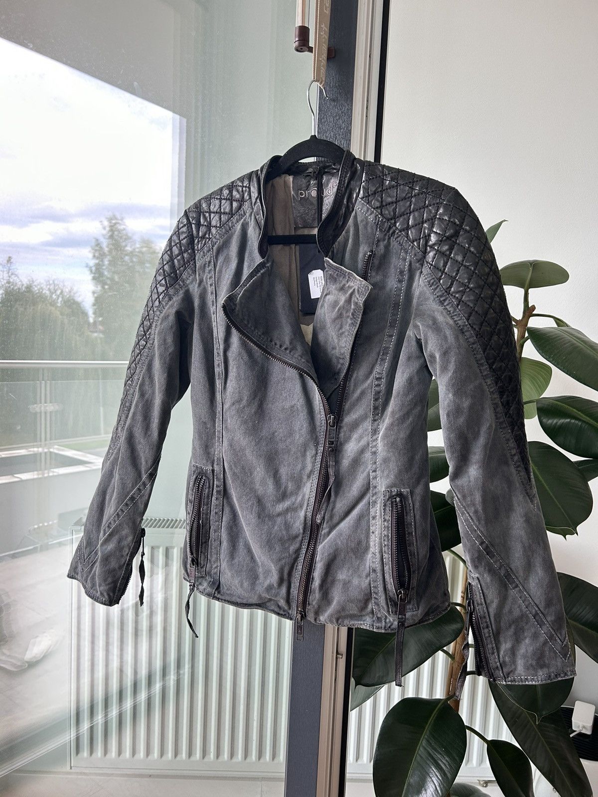 Vintage Vintage Cropped Zip Jacket Size S / US 4 / IT 40 - 1 Thumbnail