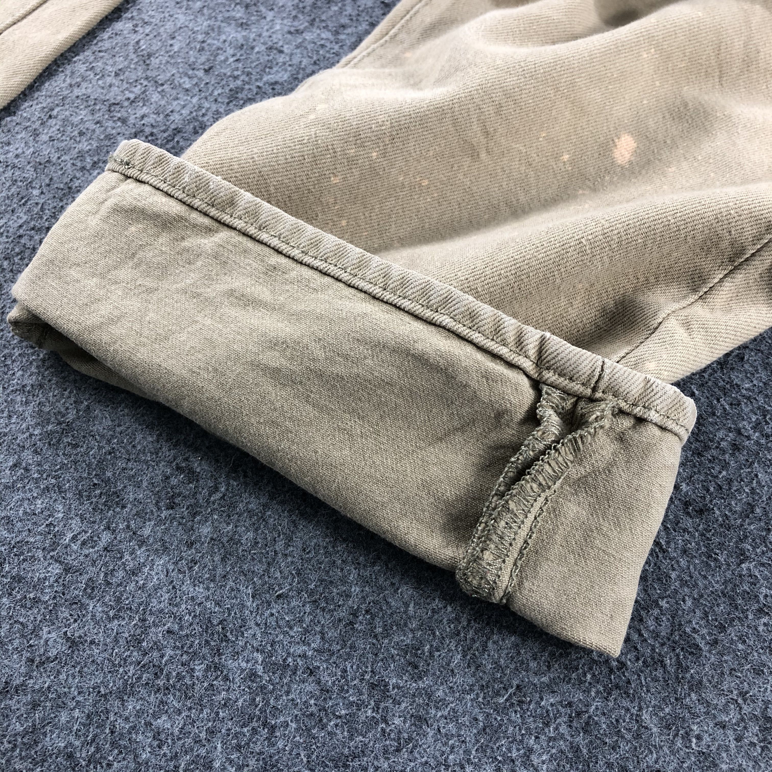Levi's Levis 501 Vintage Khaki Denim Distressed Jeans-J949 Size US 36 / EU 52 - 7 Thumbnail