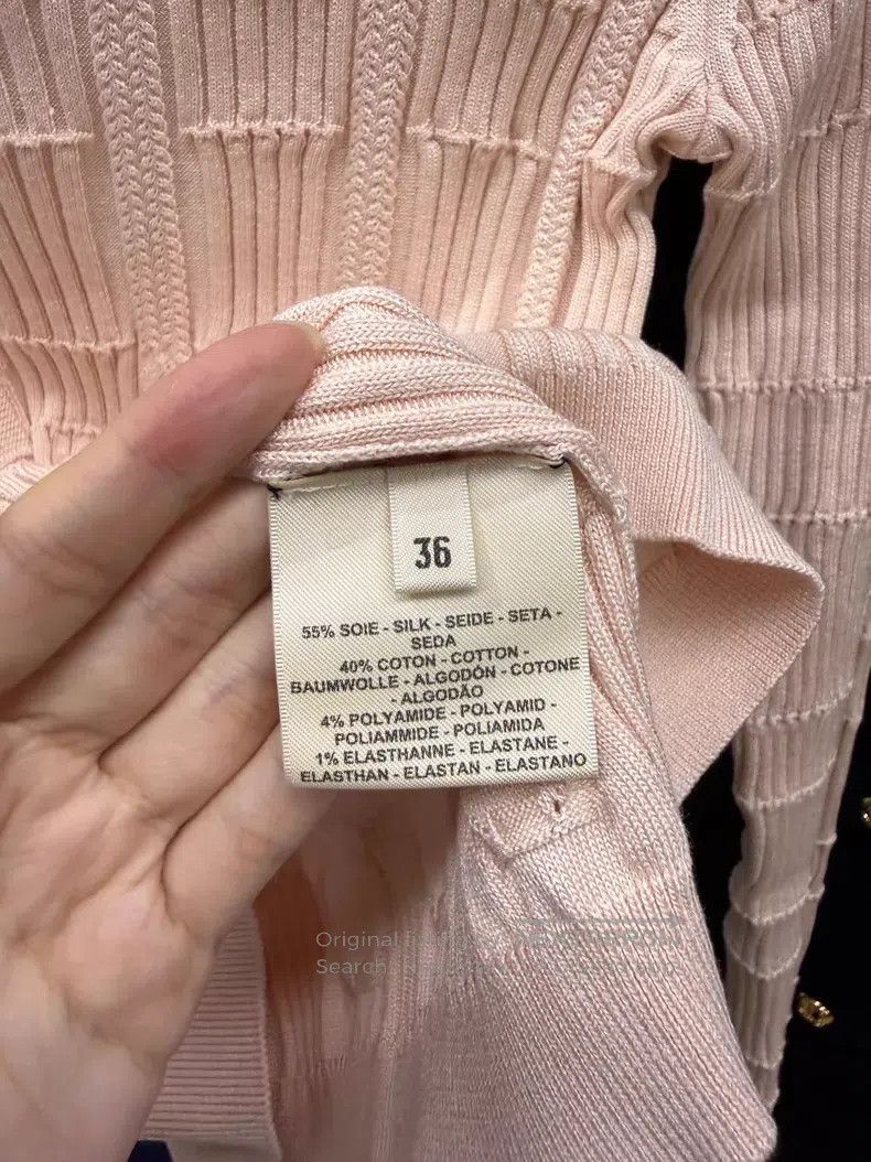 Hermes Hermes 25SS Silk Knit Long Sleeve - Silk Size XS / US 0-2 / IT 36-38 - 4 Thumbnail