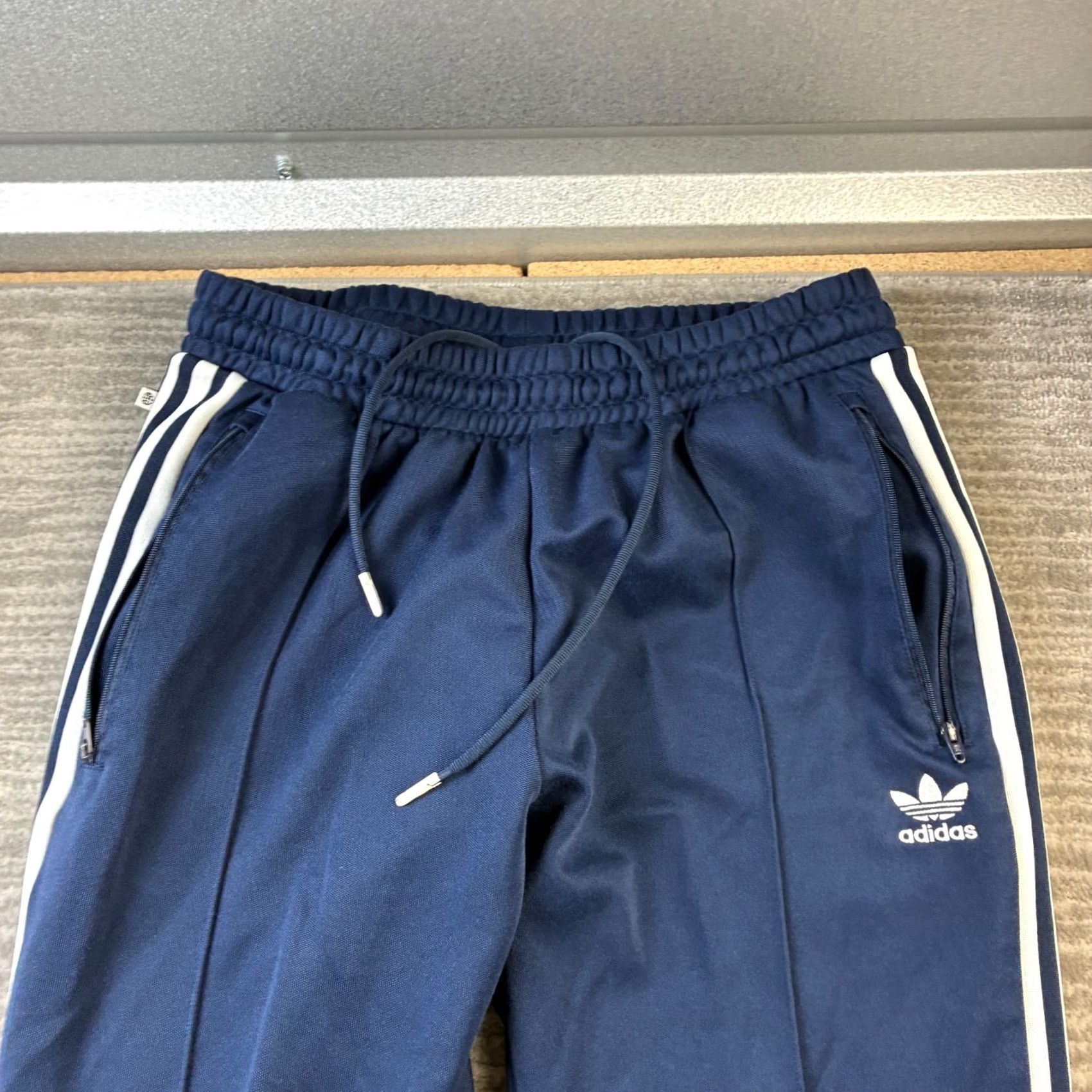 Adidas Adidas Pants Mens Medium Navy Blue Night Indigo Beckenbauer Track Originals Size US 31 - 3 Thumbnail