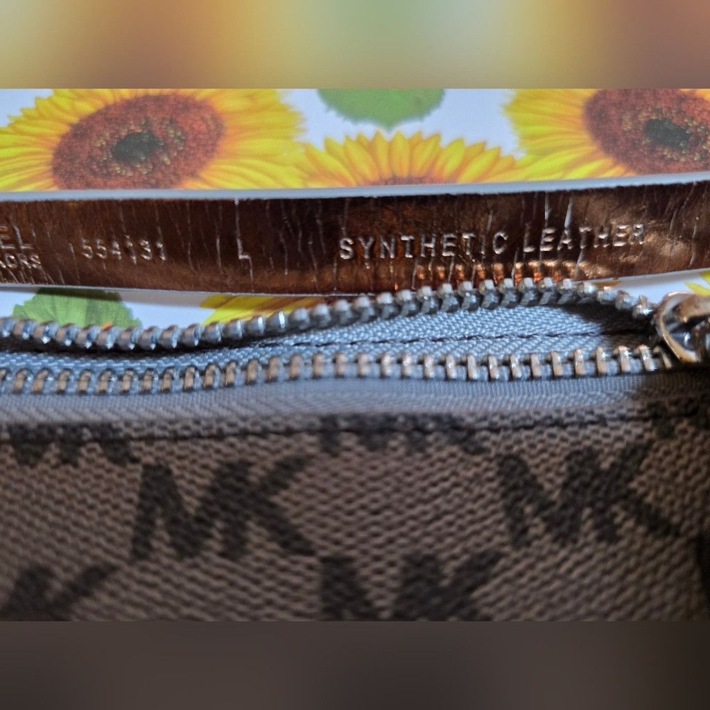 Michael Kors Michael Kors Gray Belt Bag with Silver Chain Size ONE SIZE - 5 Thumbnail